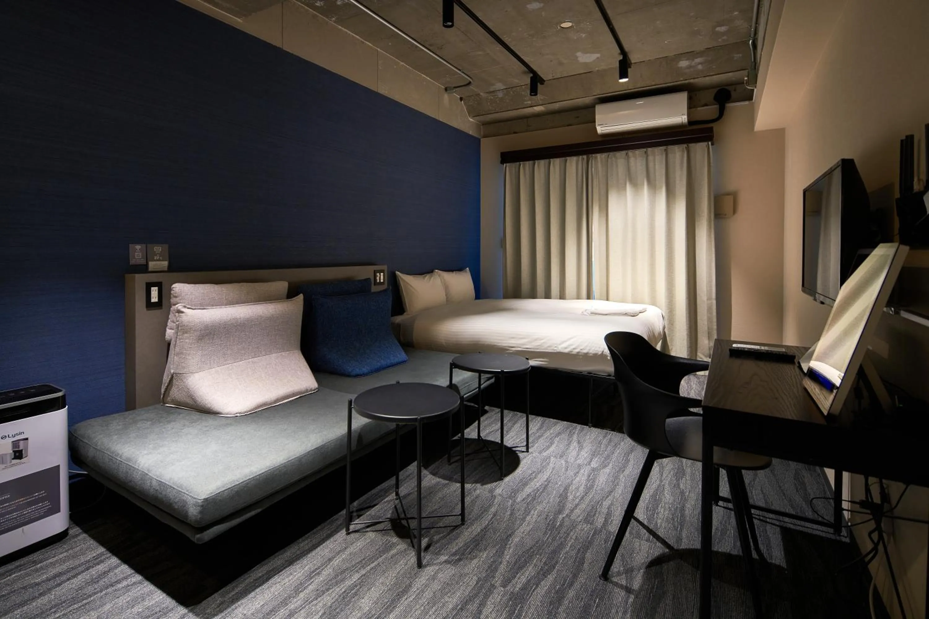 Bed in B/C HOTEL NAHA Hotel with Rental Car