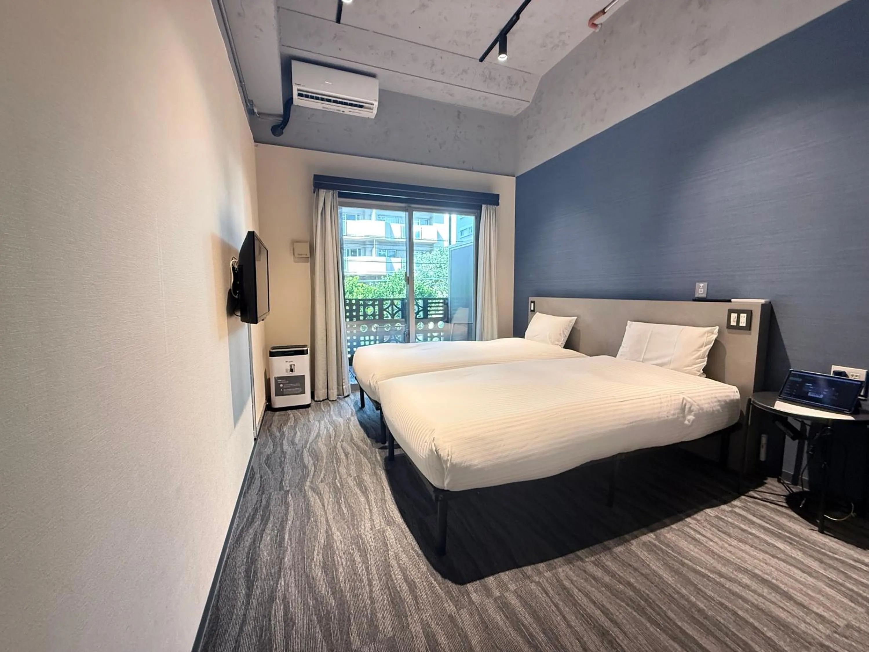 Bedroom, Bed in B/C HOTEL NAHA Hotel with Rental Car