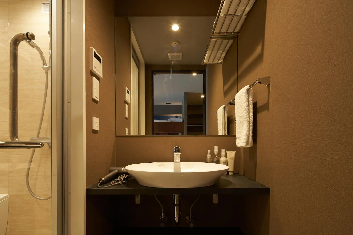 Bathroom in B/C HOTEL NAHA Hotel with Rental Car