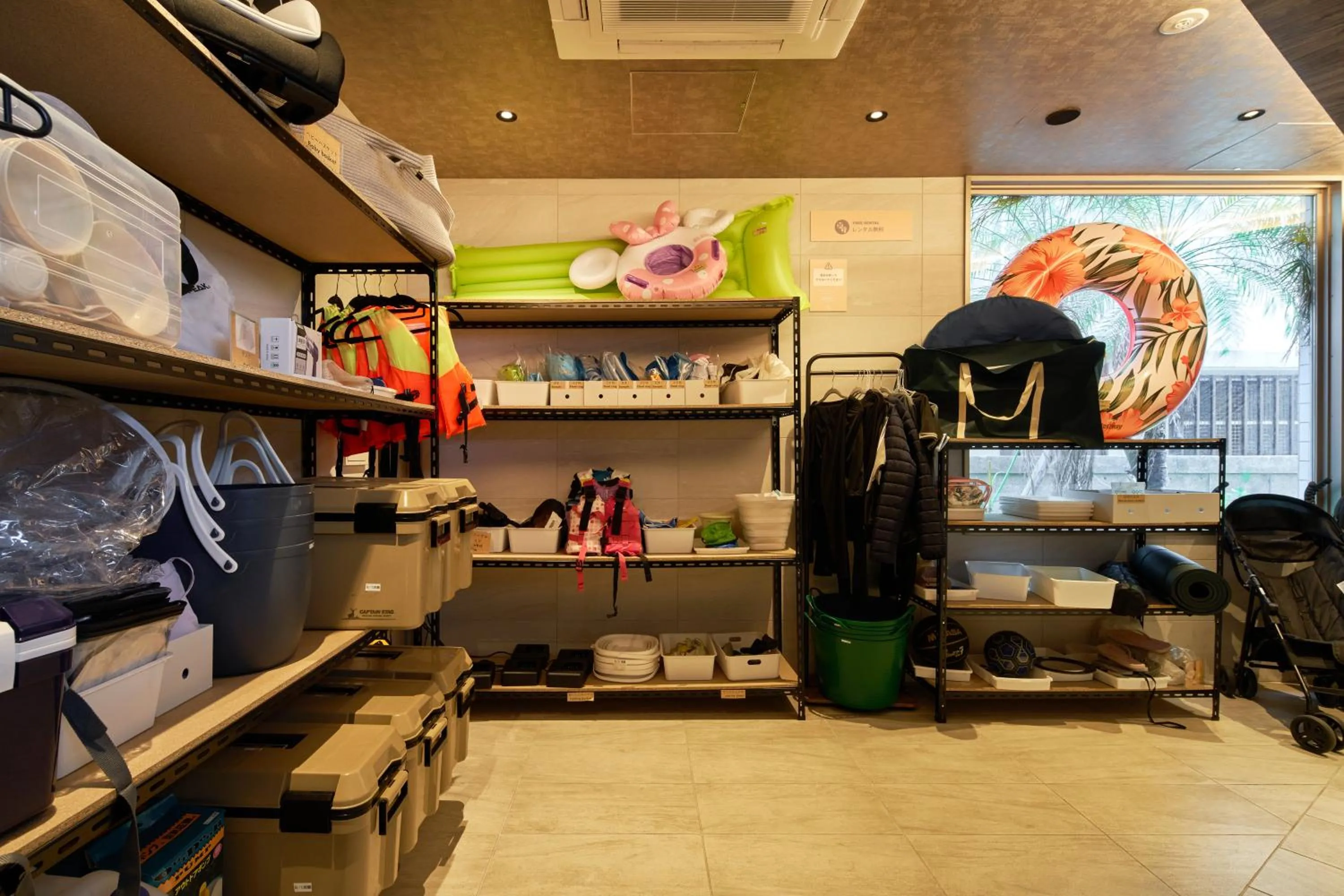 Area and facilities in B/C HOTEL NAHA Hotel with Rental Car