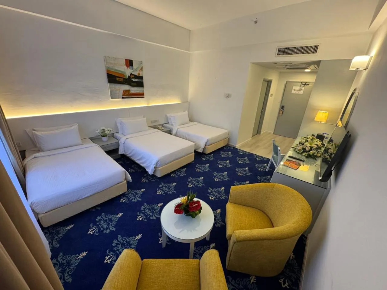 Bed in ROYAL PARK HOTEL @ UNITEN