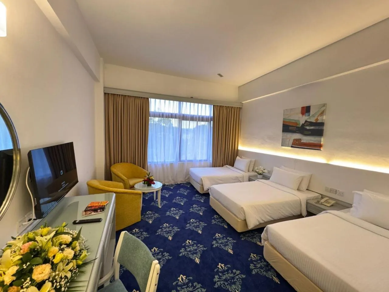 Bed in ROYAL PARK HOTEL @ UNITEN