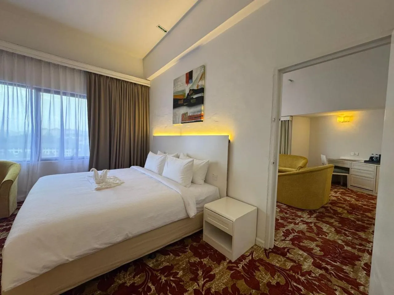 Bed in ROYAL PARK HOTEL @ UNITEN