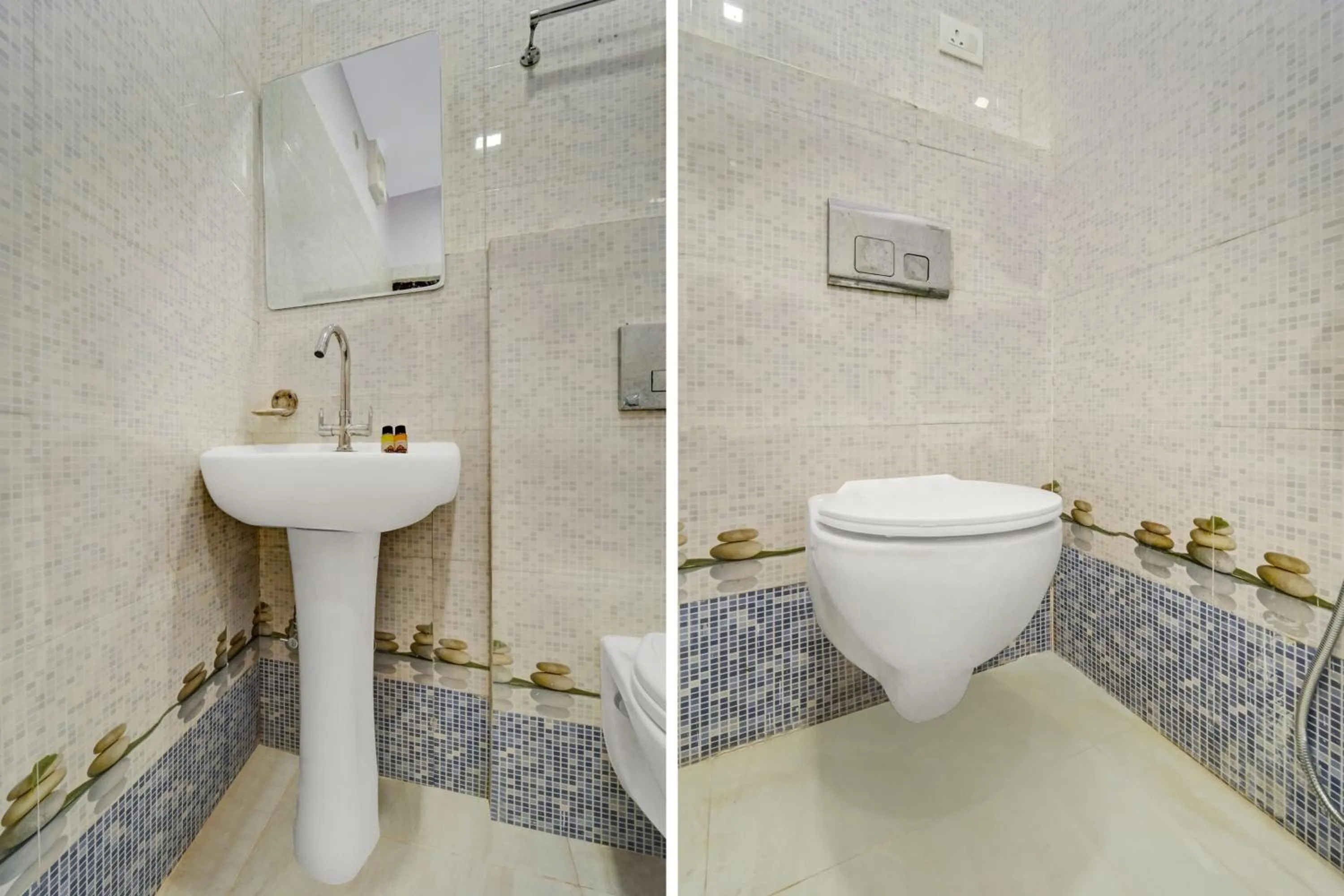 Bathroom in Super Hotel O Le Grande Hotel & Banquet