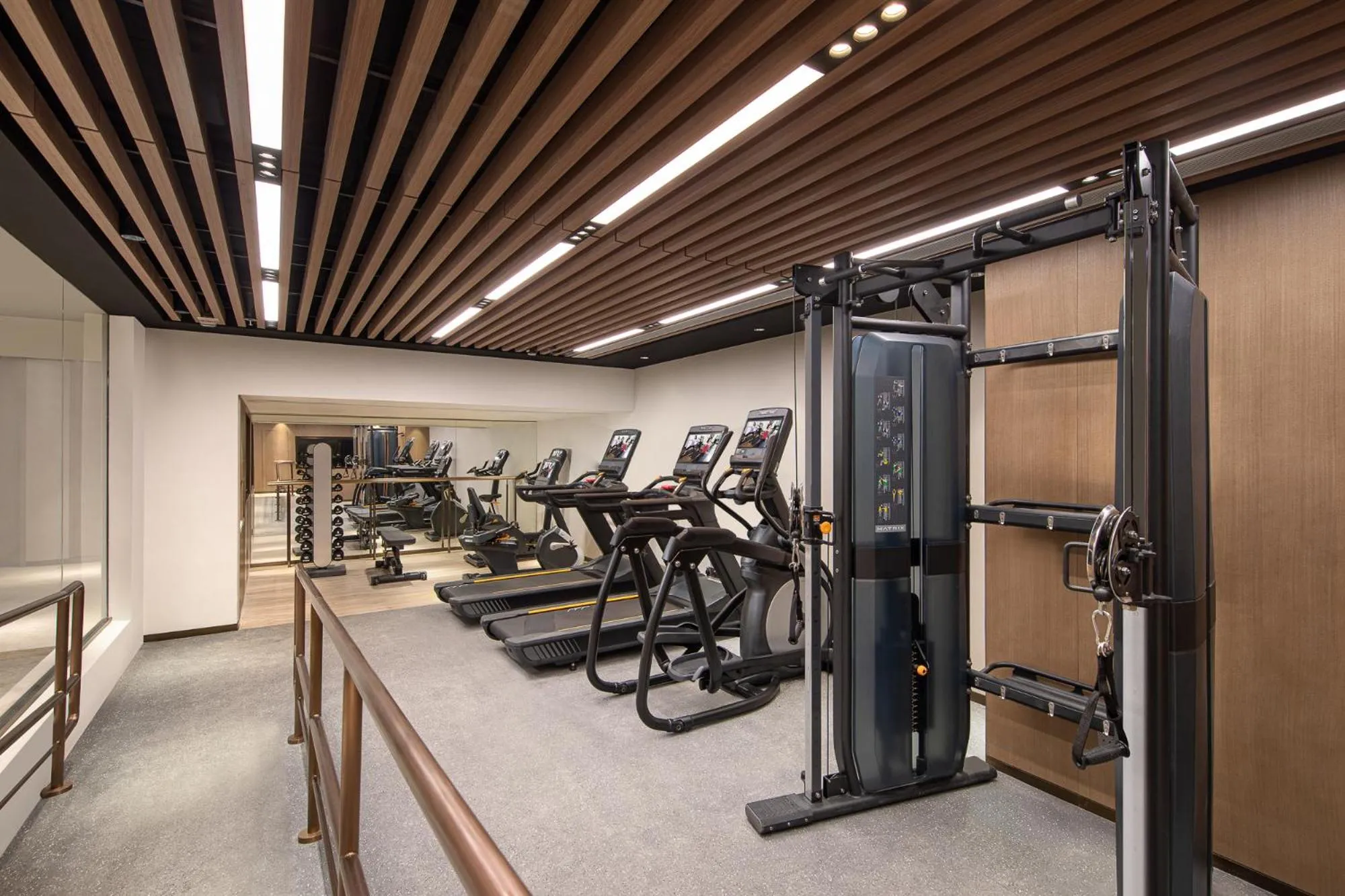 Fitness centre/facilities in Ascott North Point Hong Kong