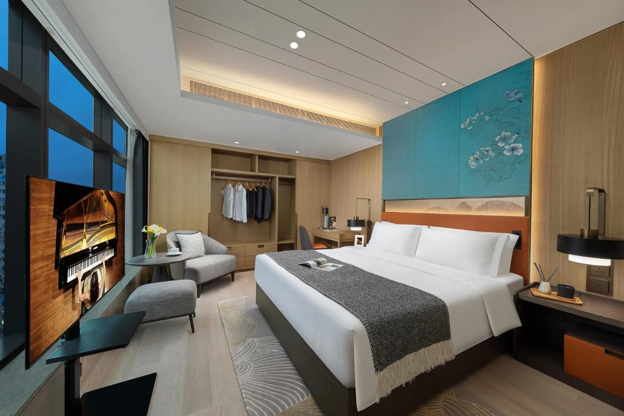 Bed in Ascott North Point Hong Kong