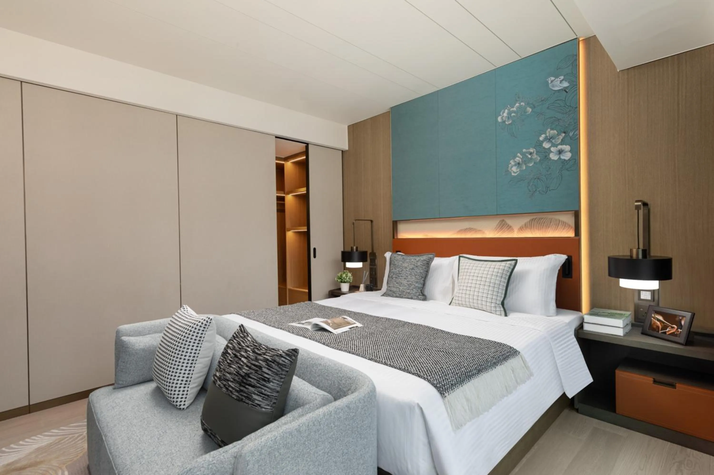 Bed in Ascott North Point Hong Kong