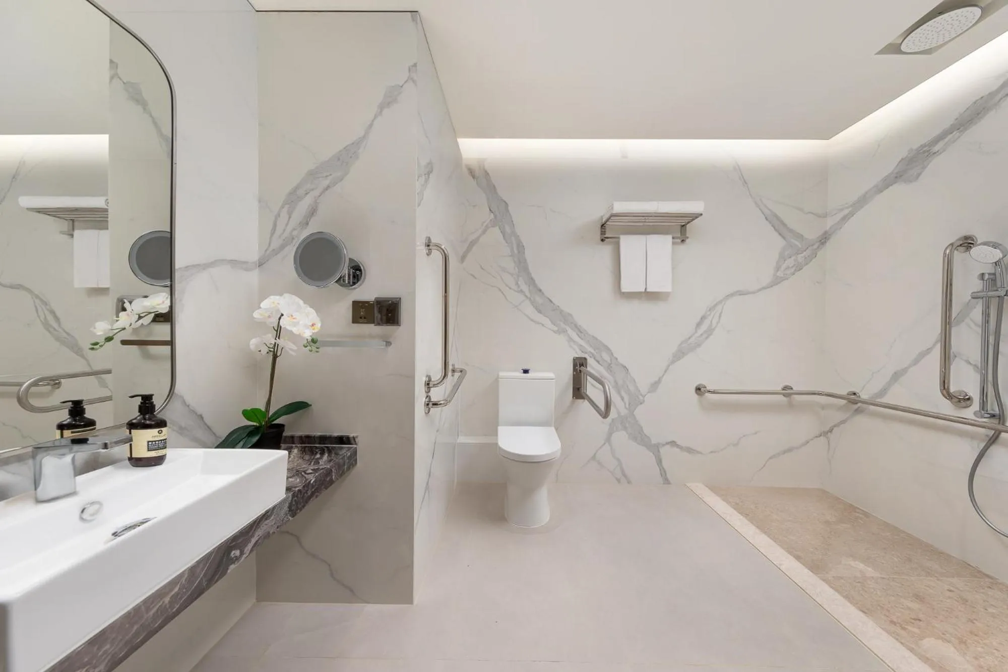 Shower in Ascott North Point Hong Kong