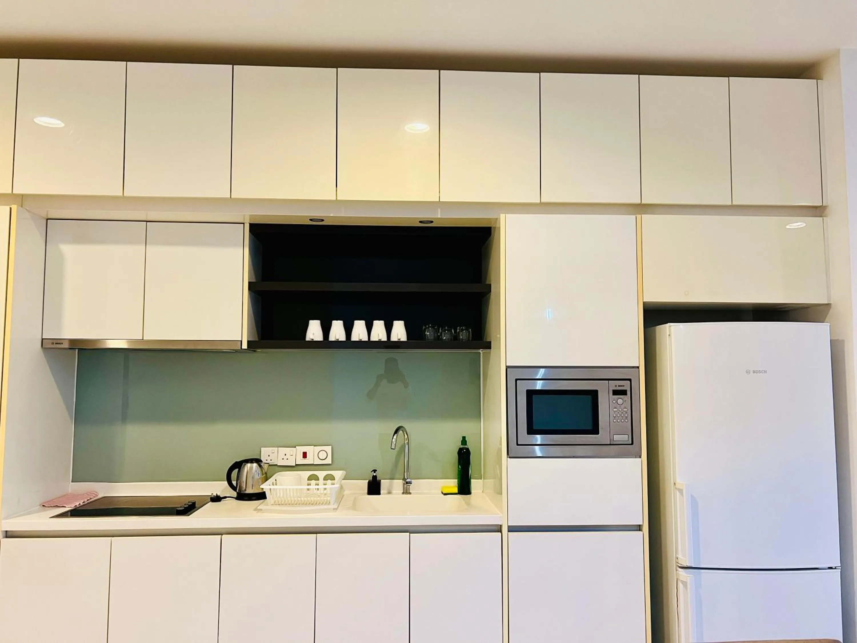 Kitchen or kitchenette in Astern Suites at Platinum KLCC