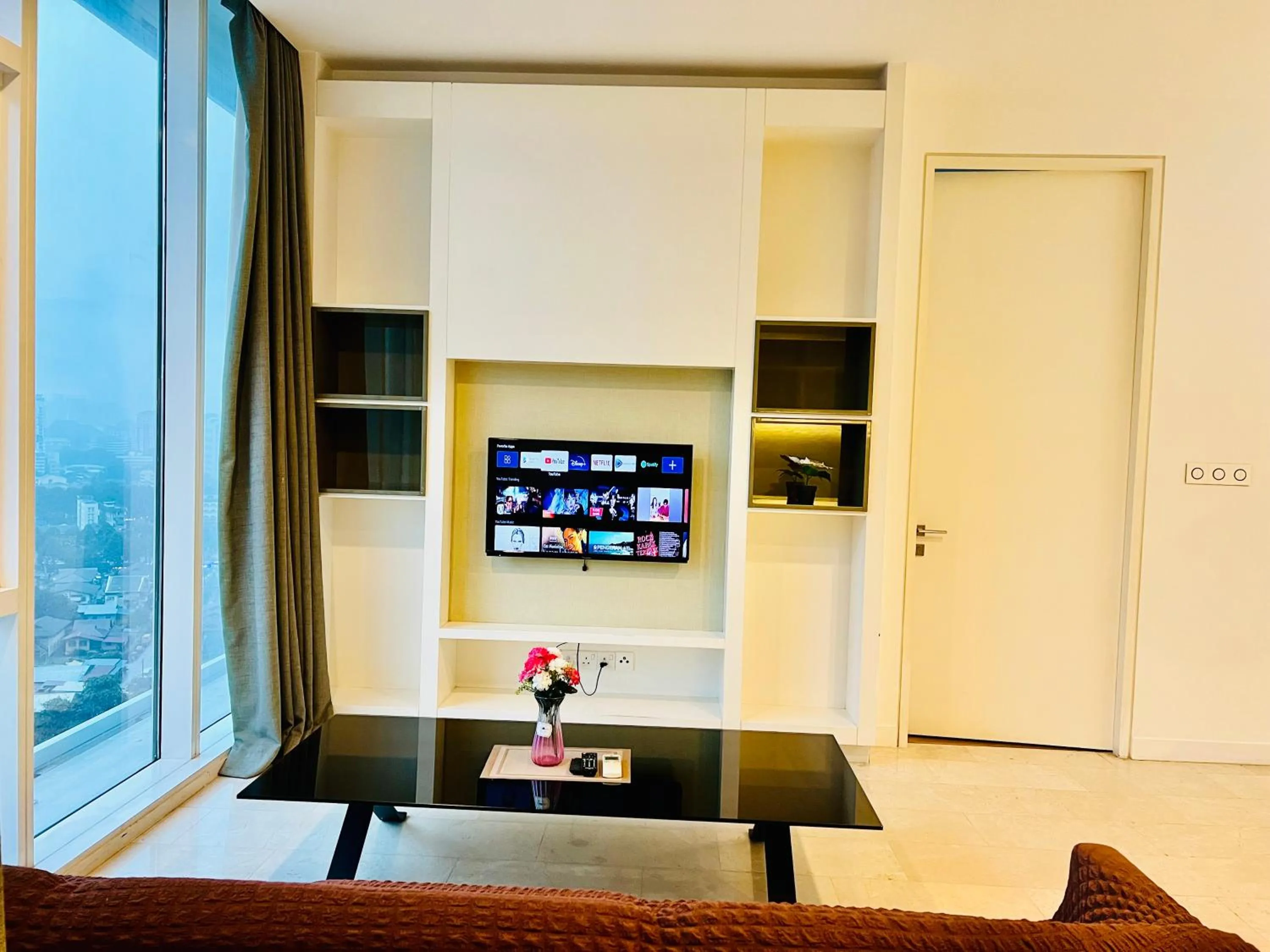 TV and multimedia in Astern Suites at Platinum KLCC