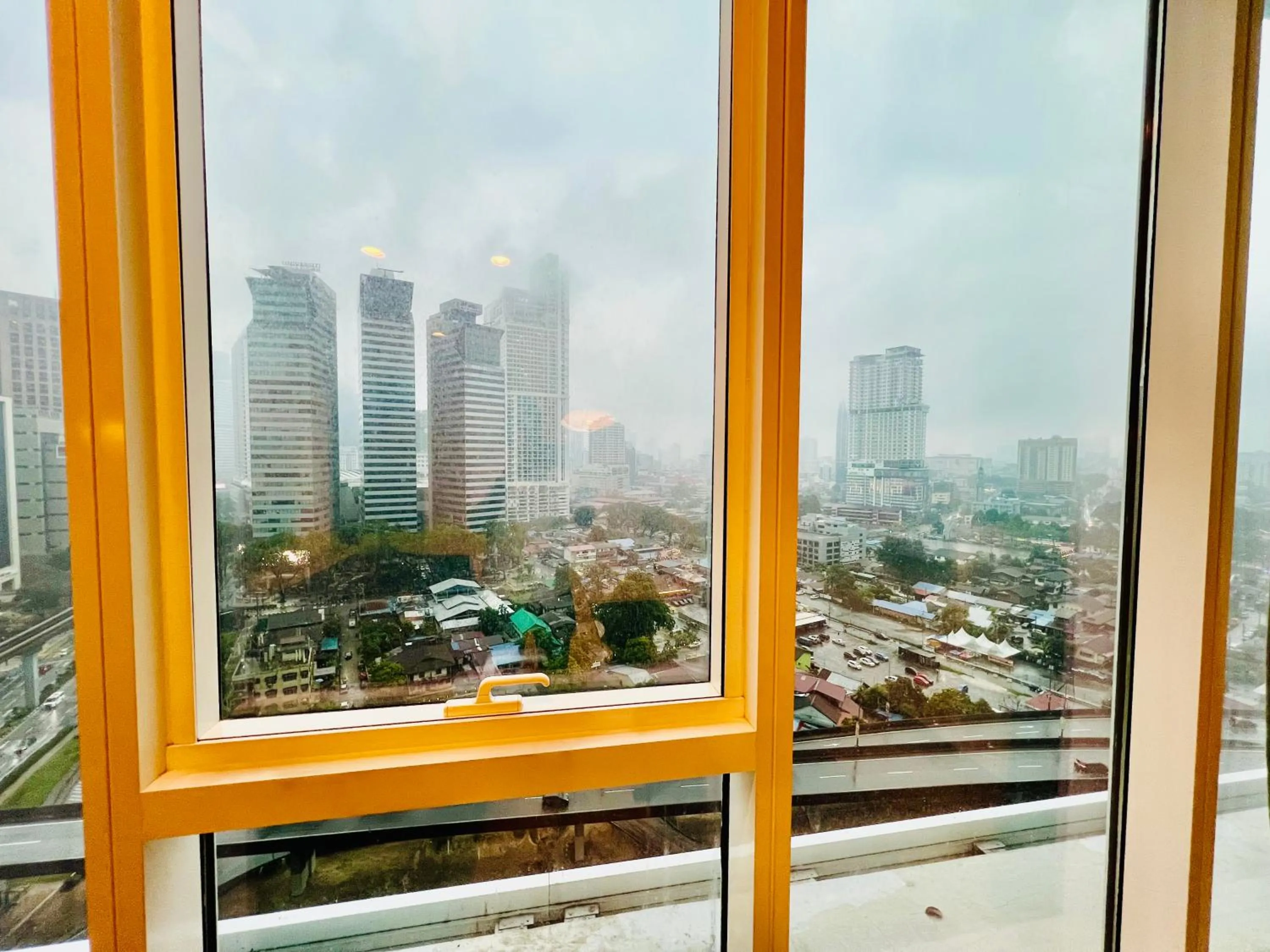 City view in Astern Suites at Platinum KLCC