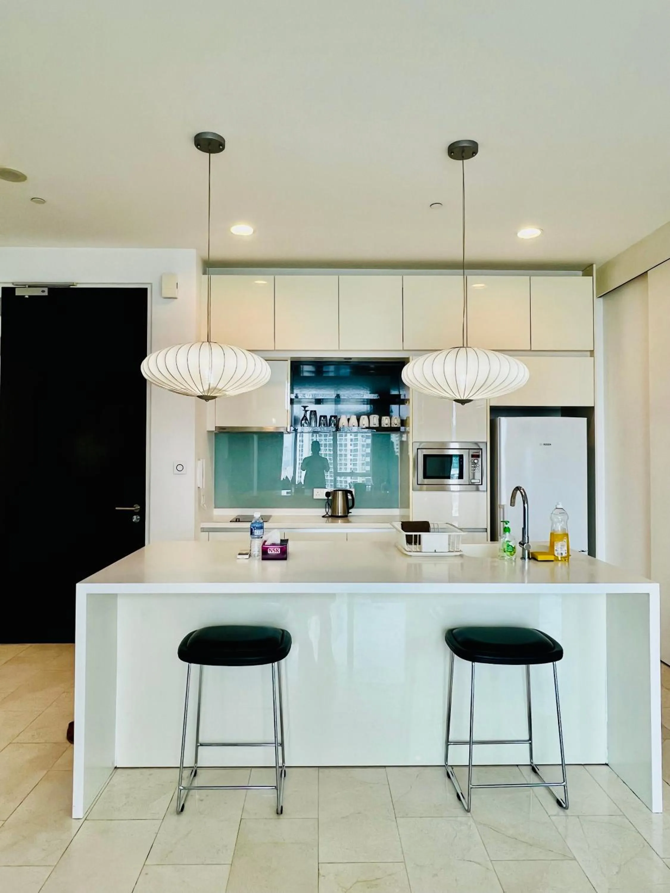 Dining area in Astern Suites at Platinum KLCC