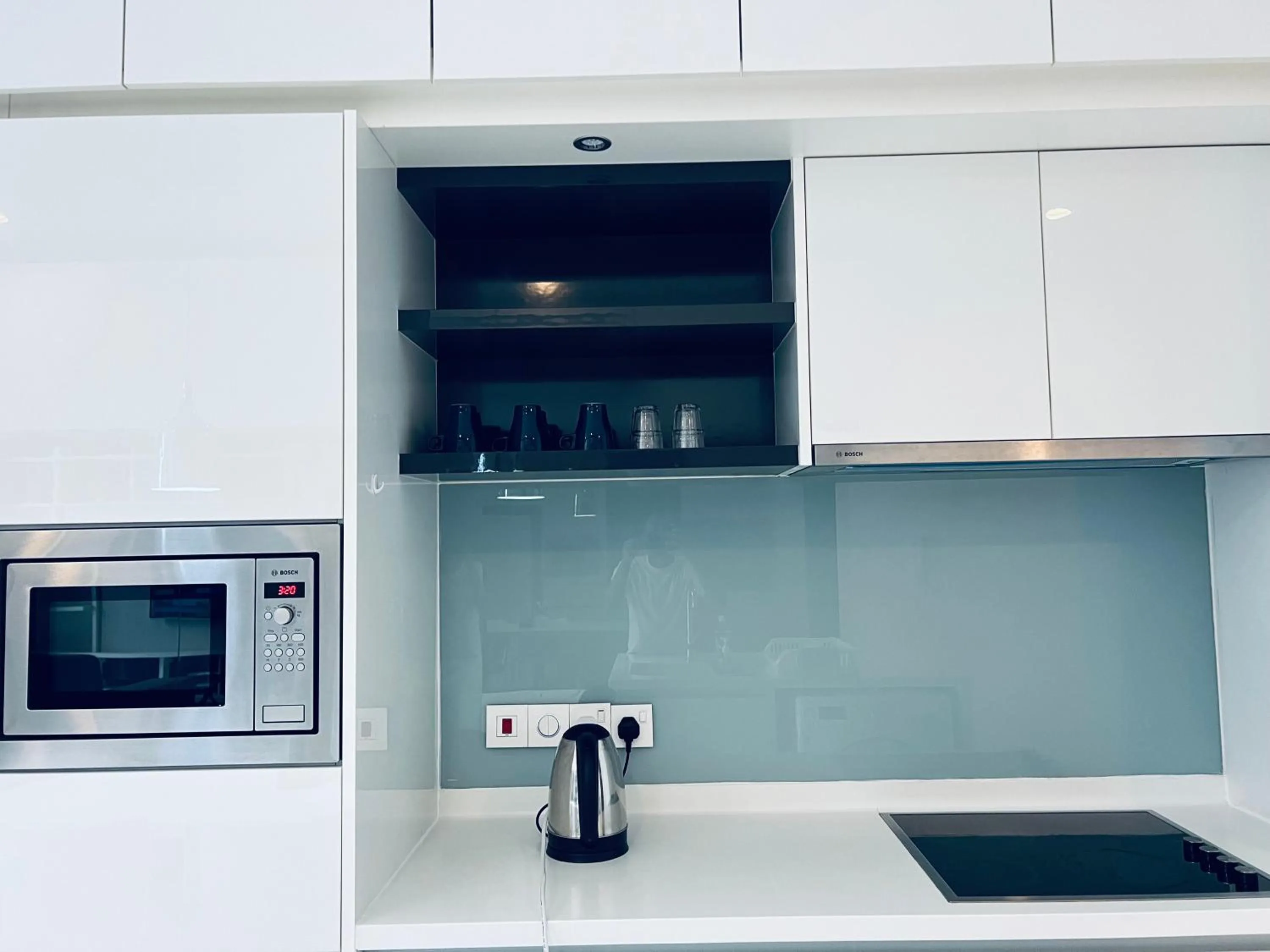 Kitchen or kitchenette in Astern Suites at Platinum KLCC