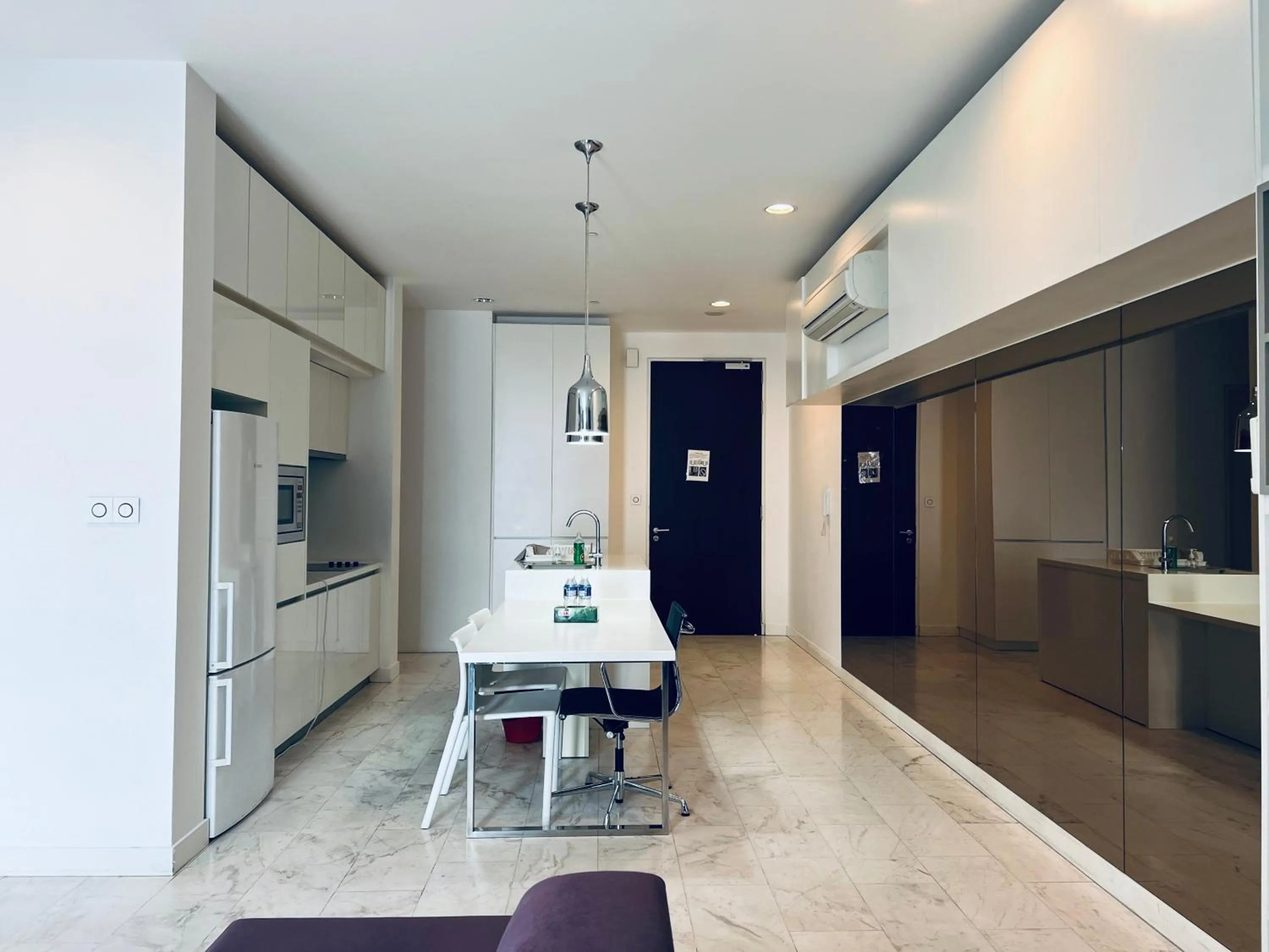 Dining area in Astern Suites at Platinum KLCC