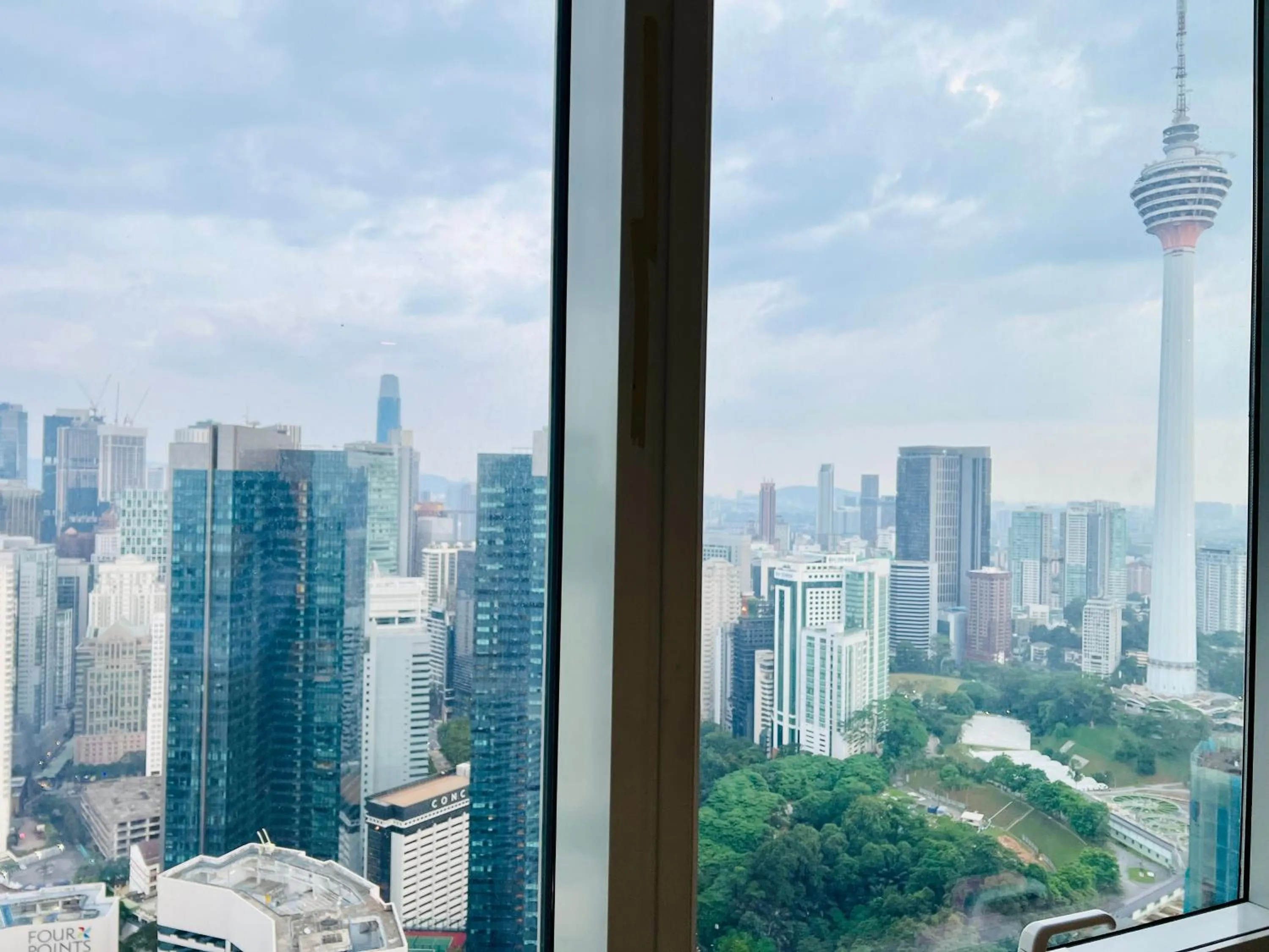 City view in Astern Suites at Platinum KLCC