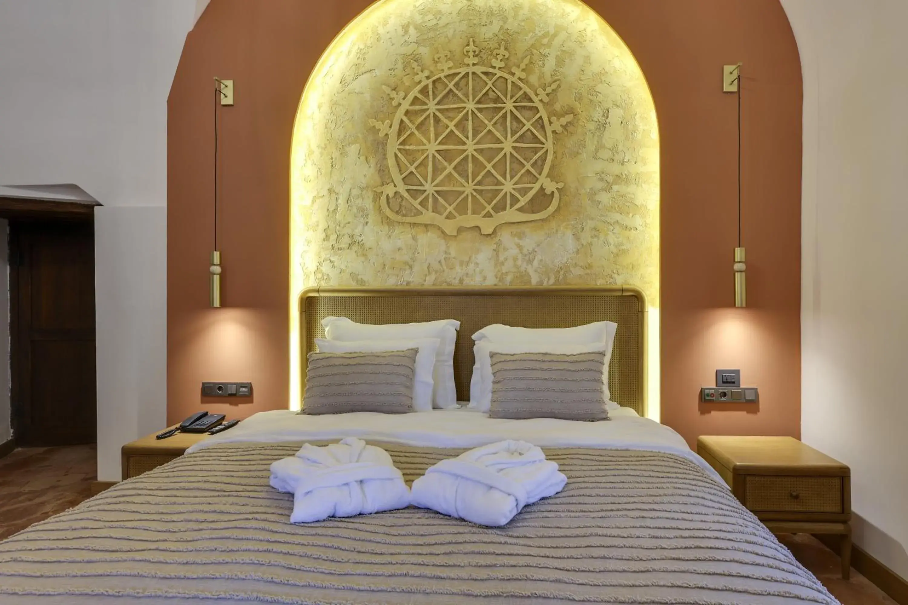 Bed in Silk Road Museum Hotel Bed in Silk Road Museum Hotel