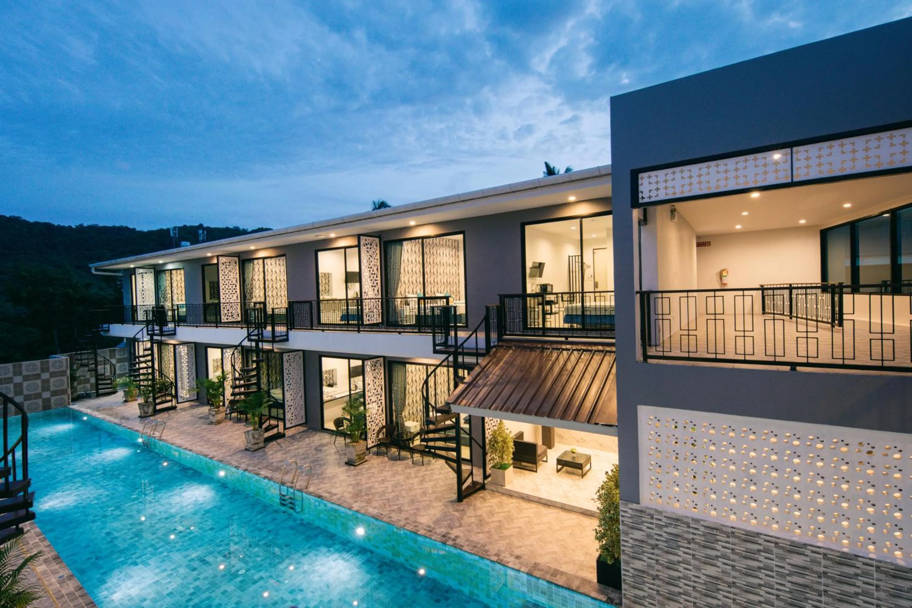 Pool view in Chanakarn Pool Access Rawai