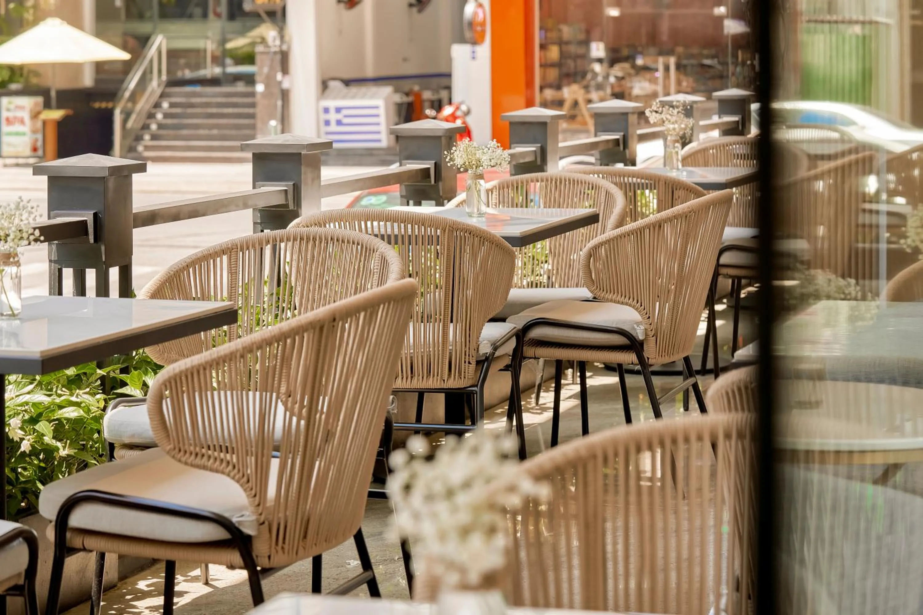 Seating area in Adamas Boutique Hotel Nha Trang