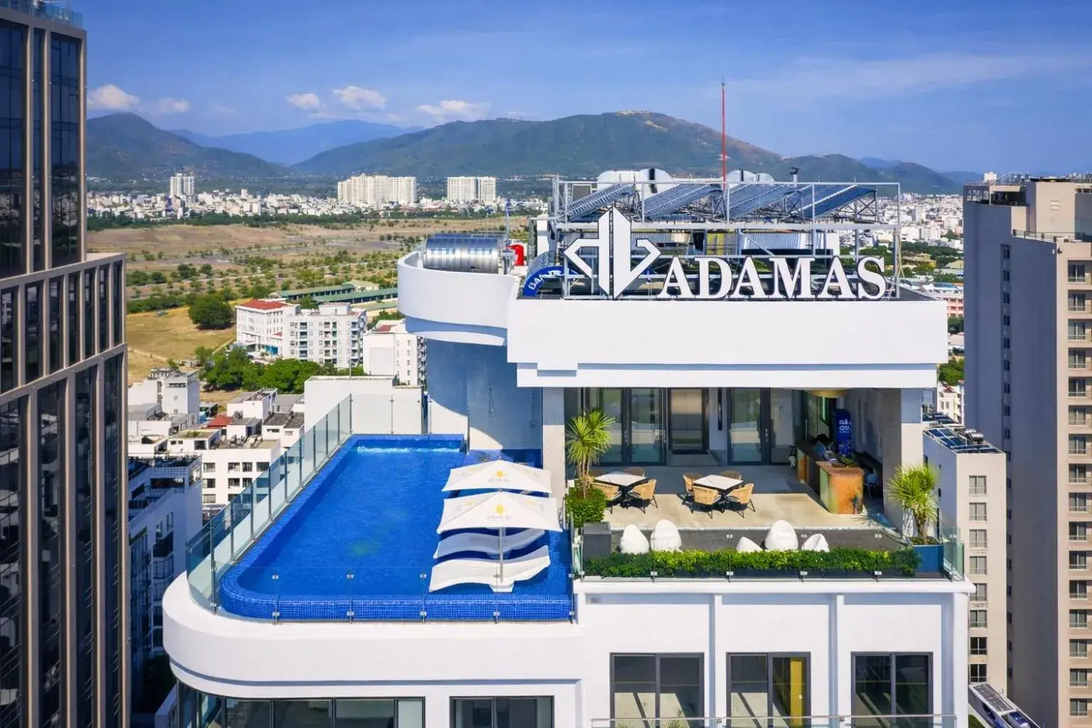 Property building in Adamas Boutique Hotel Nha Trang Property building in Adamas Boutique Hotel Nha Trang