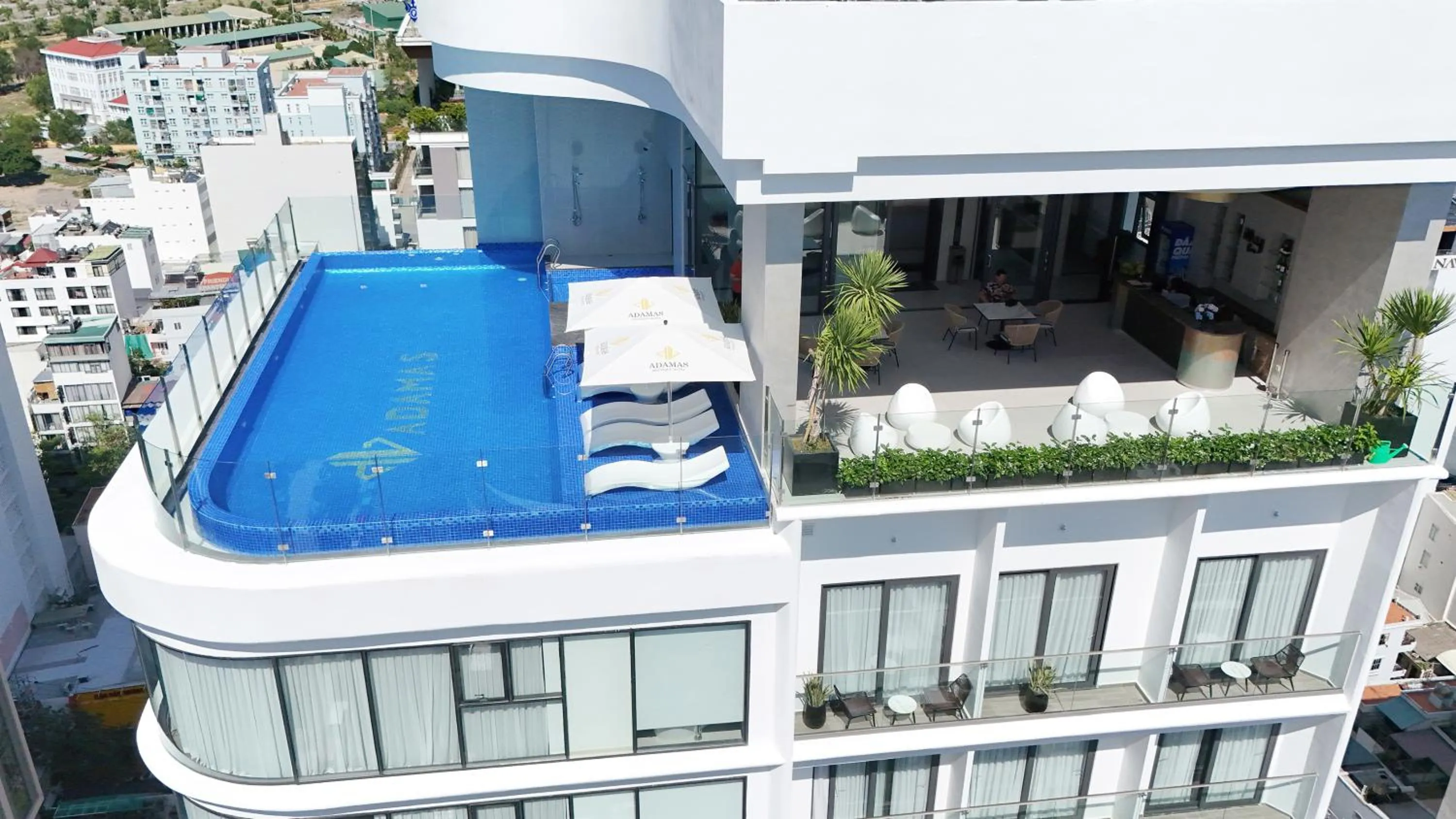 Property building in Adamas Boutique Hotel Nha Trang