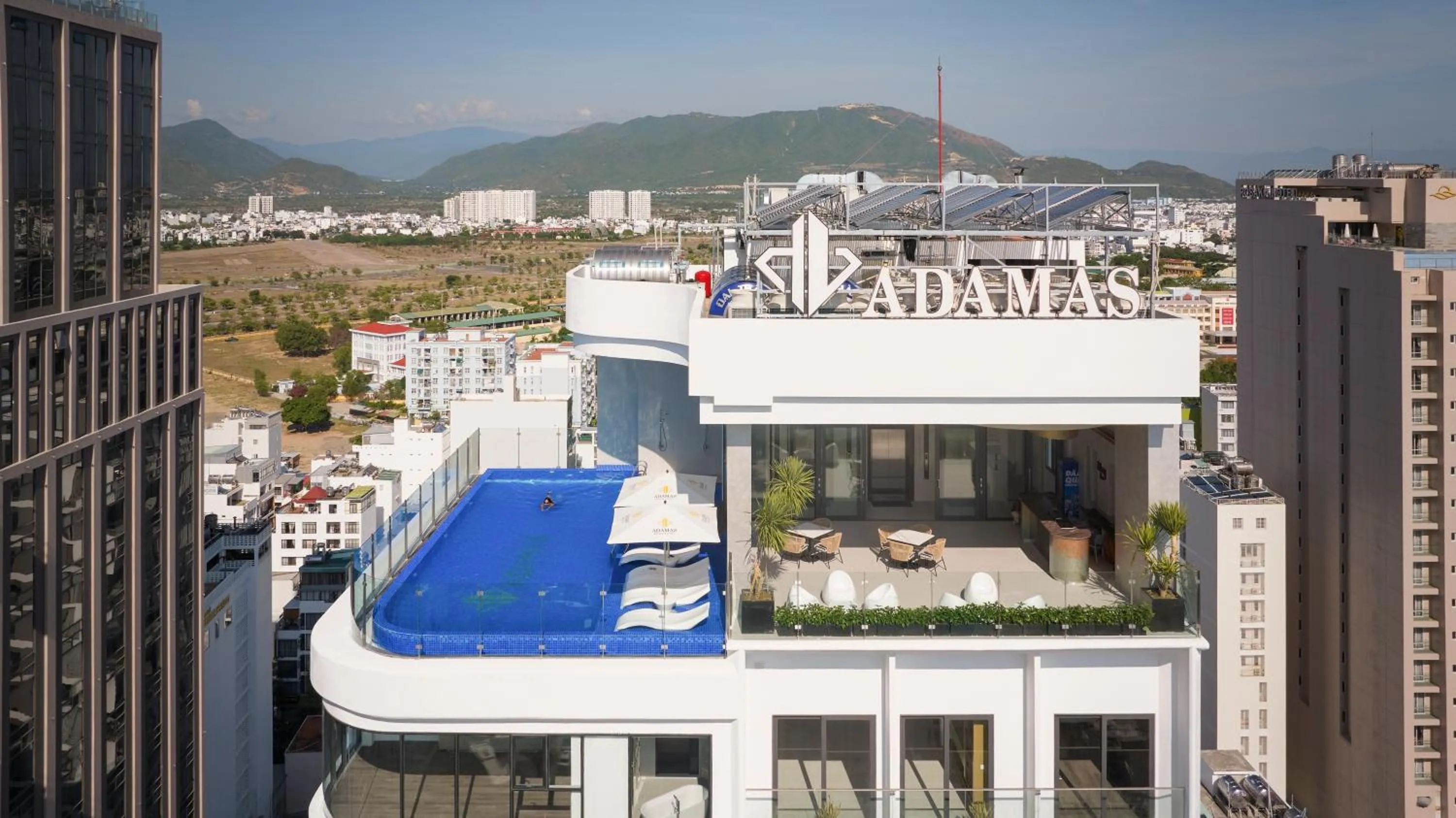 Swimming pool in Adamas Boutique Hotel Nha Trang