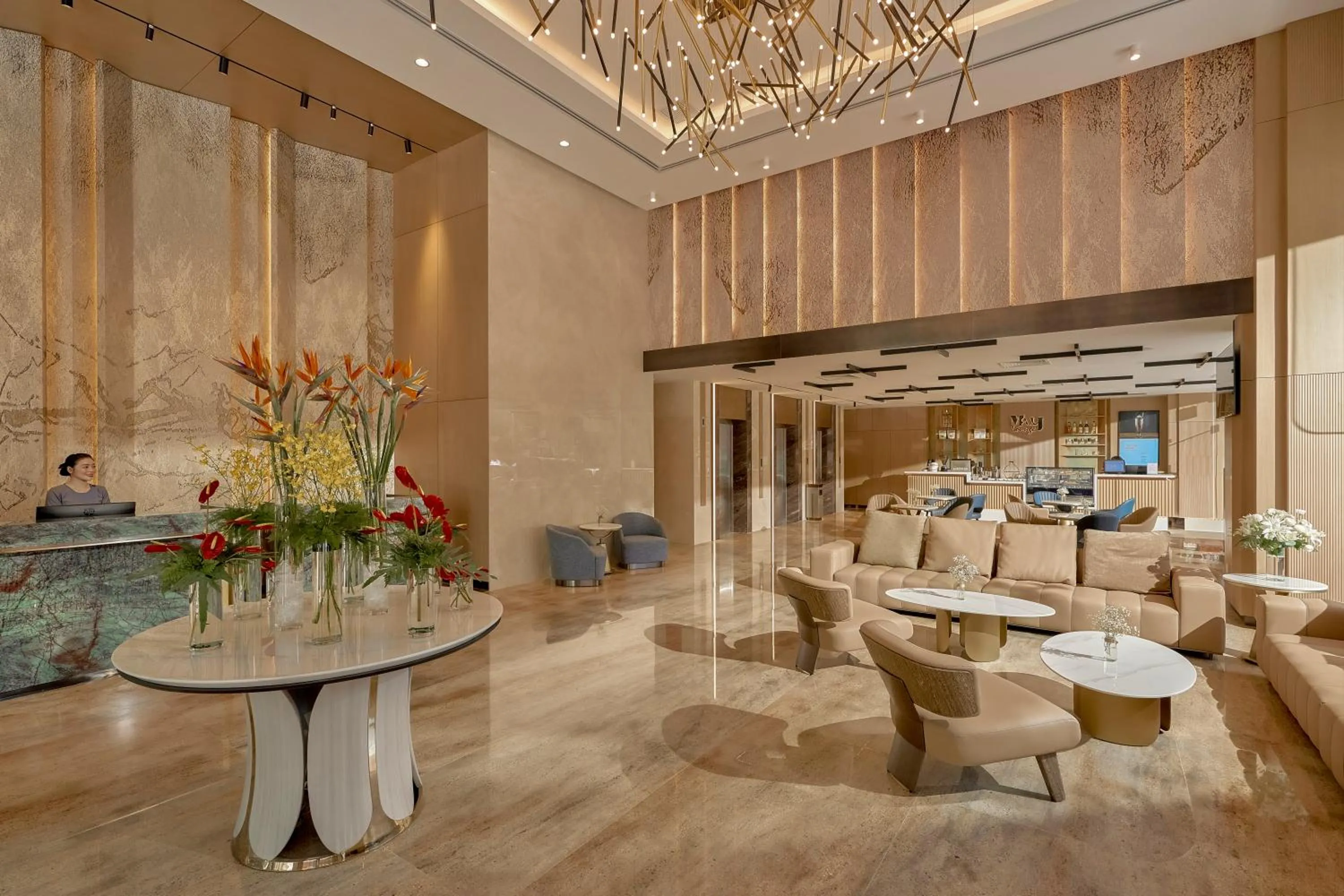 Lobby or reception in Adamas Boutique Hotel Nha Trang