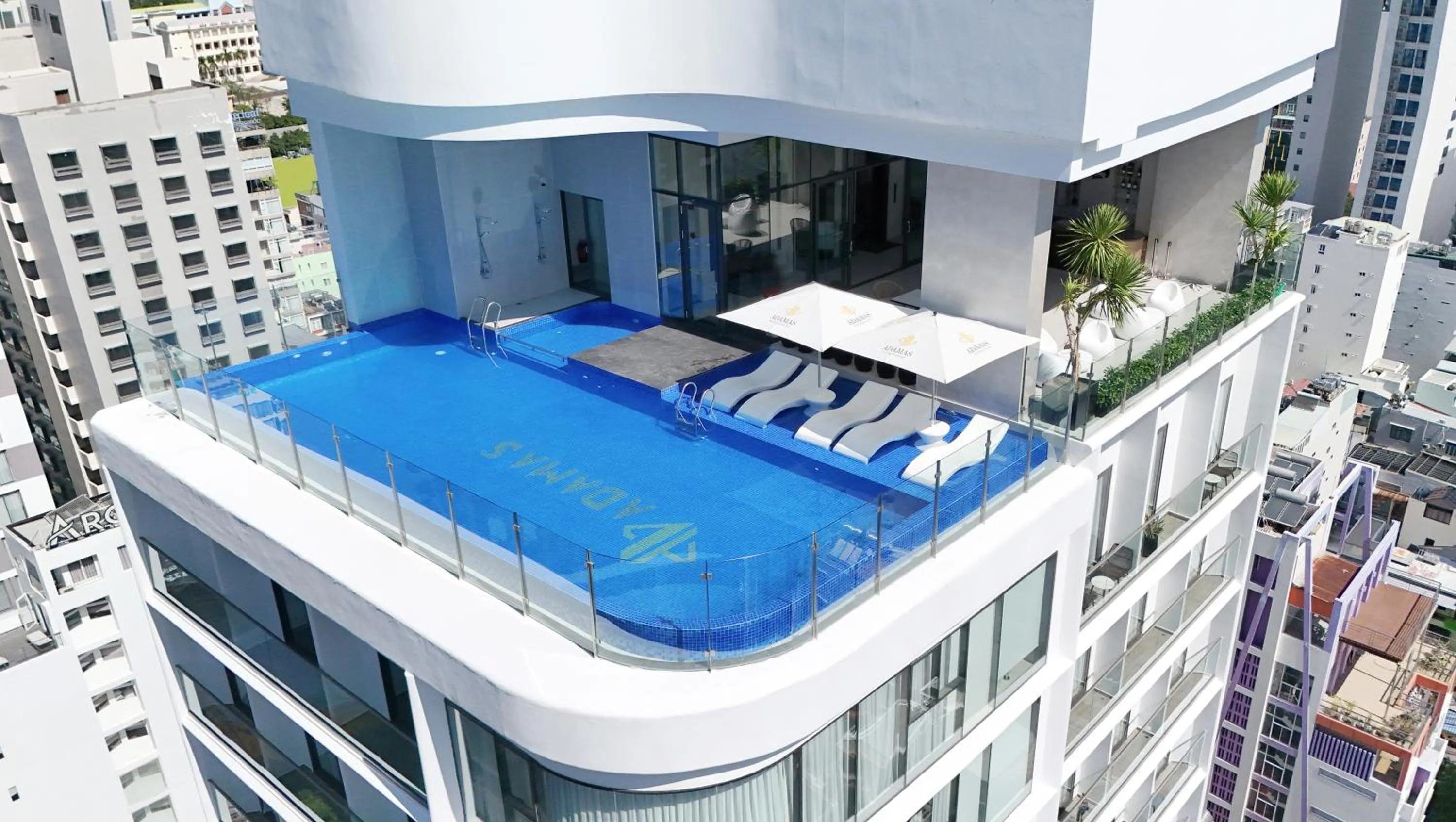 Property building in Adamas Boutique Hotel Nha Trang