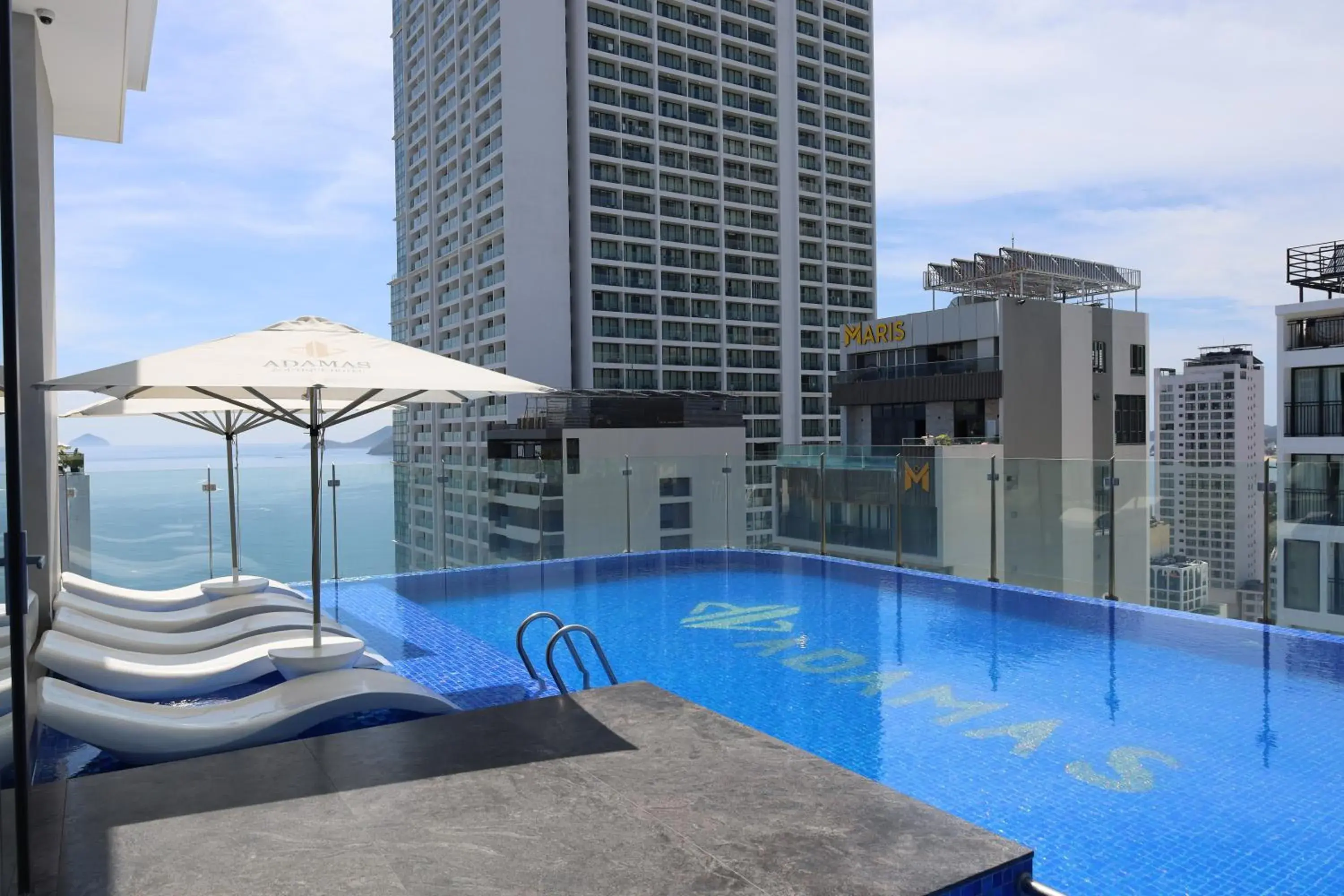 Swimming pool in Adamas Boutique Hotel Nha Trang Swimming pool in Adamas Boutique Hotel Nha Trang