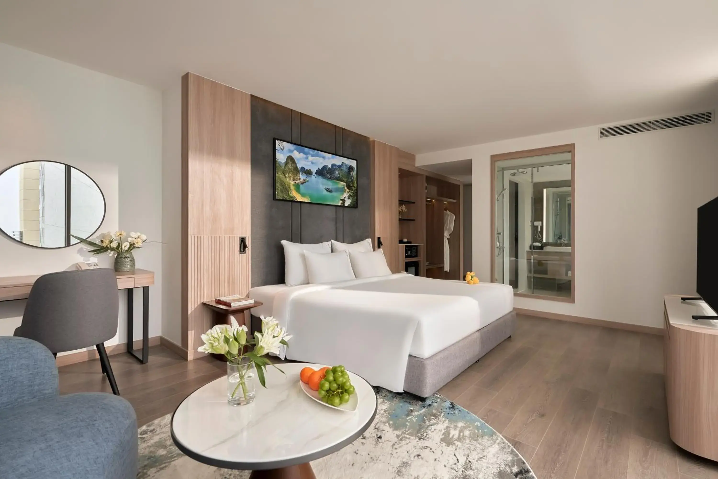 Communal lounge/ TV room, Bed in Adamas Boutique Hotel Nha Trang Communal lounge/ TV room, Bed in Adamas Boutique Hotel Nha Trang