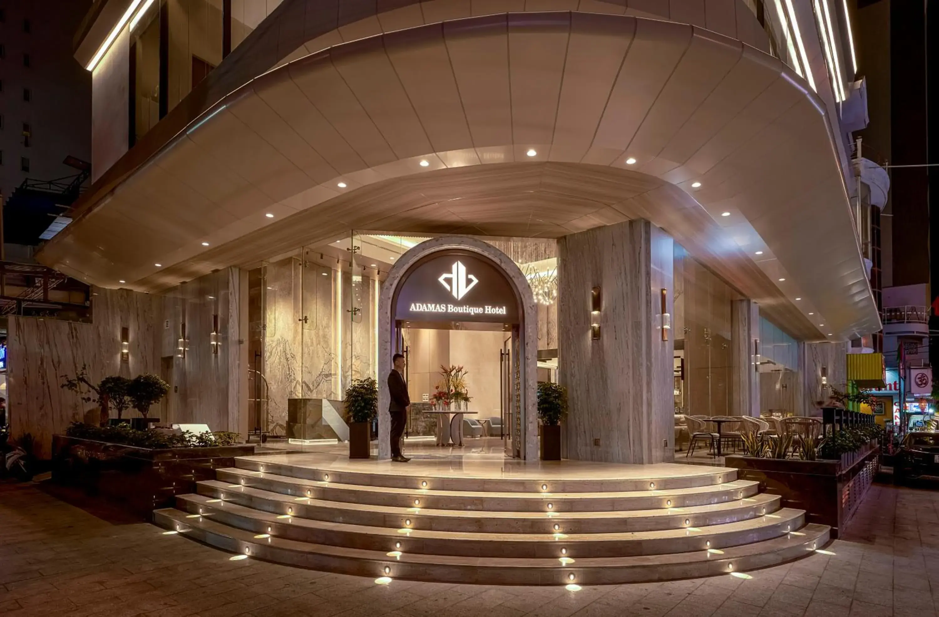 Property building in Adamas Boutique Hotel Nha Trang Property building in Adamas Boutique Hotel Nha Trang