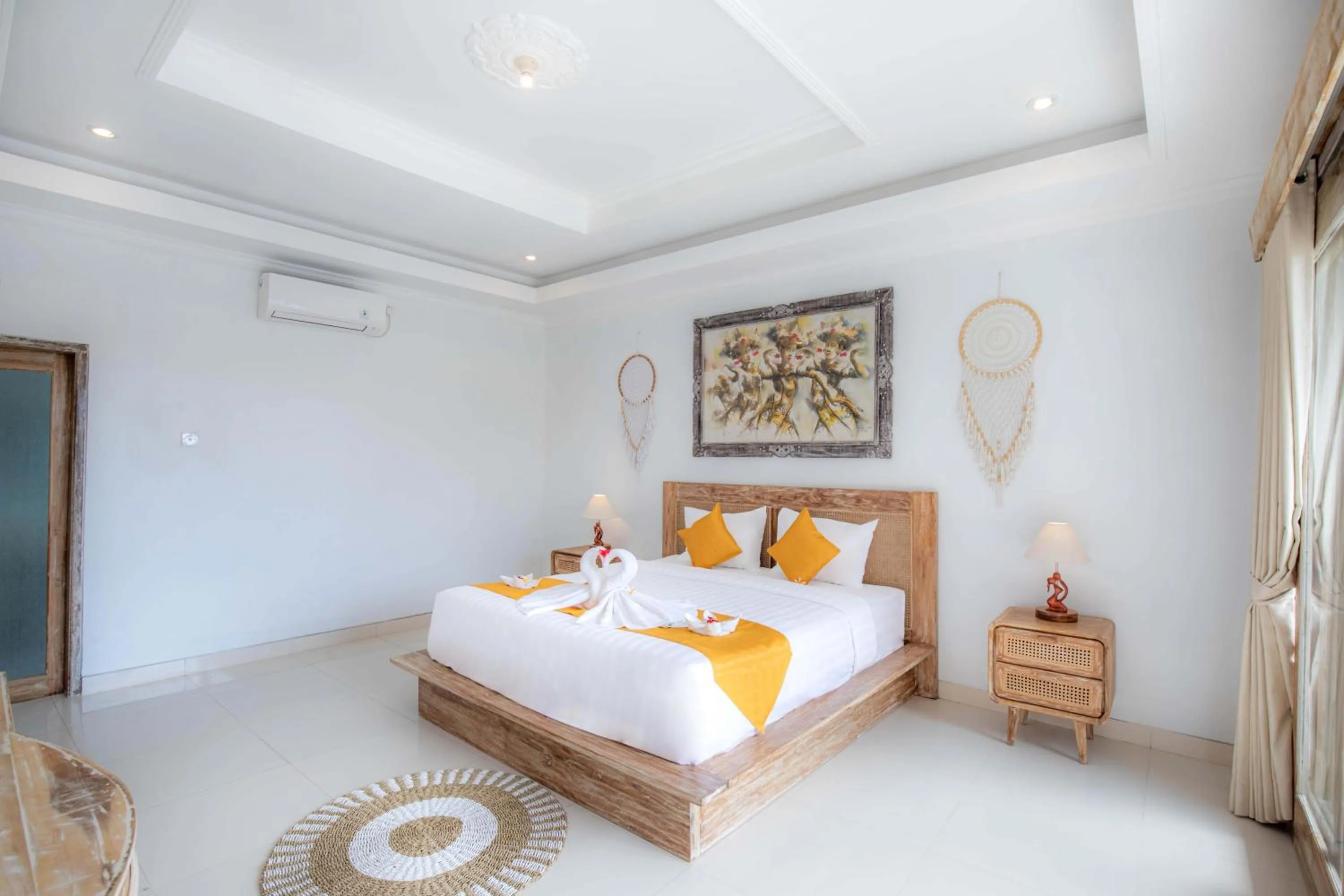 Bed in D'Arya Sea View