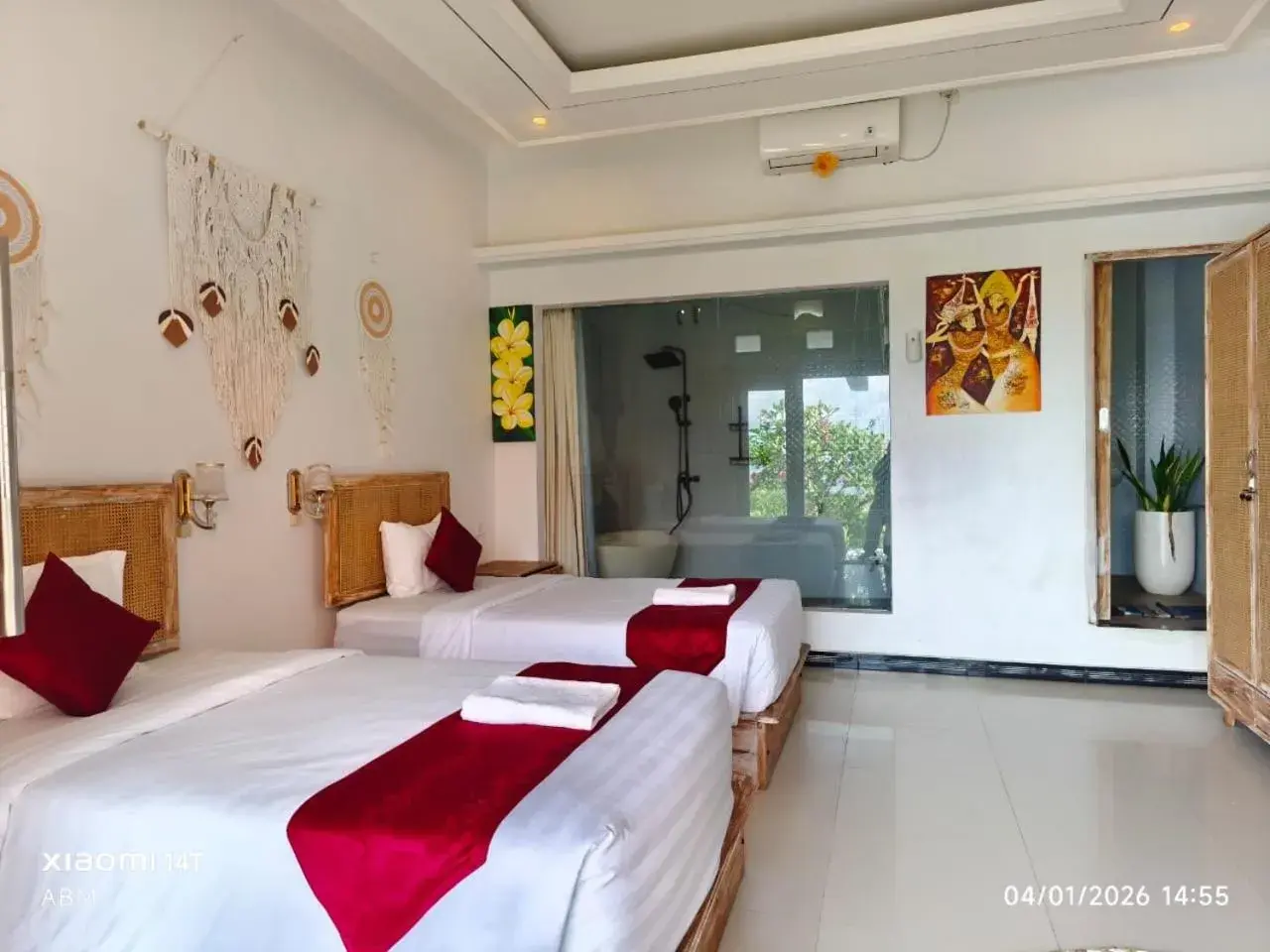 Deluxe Twin Room with Sea View in Darya Ocean Resort Deluxe Twin Room with Sea View in Darya Ocean Resort