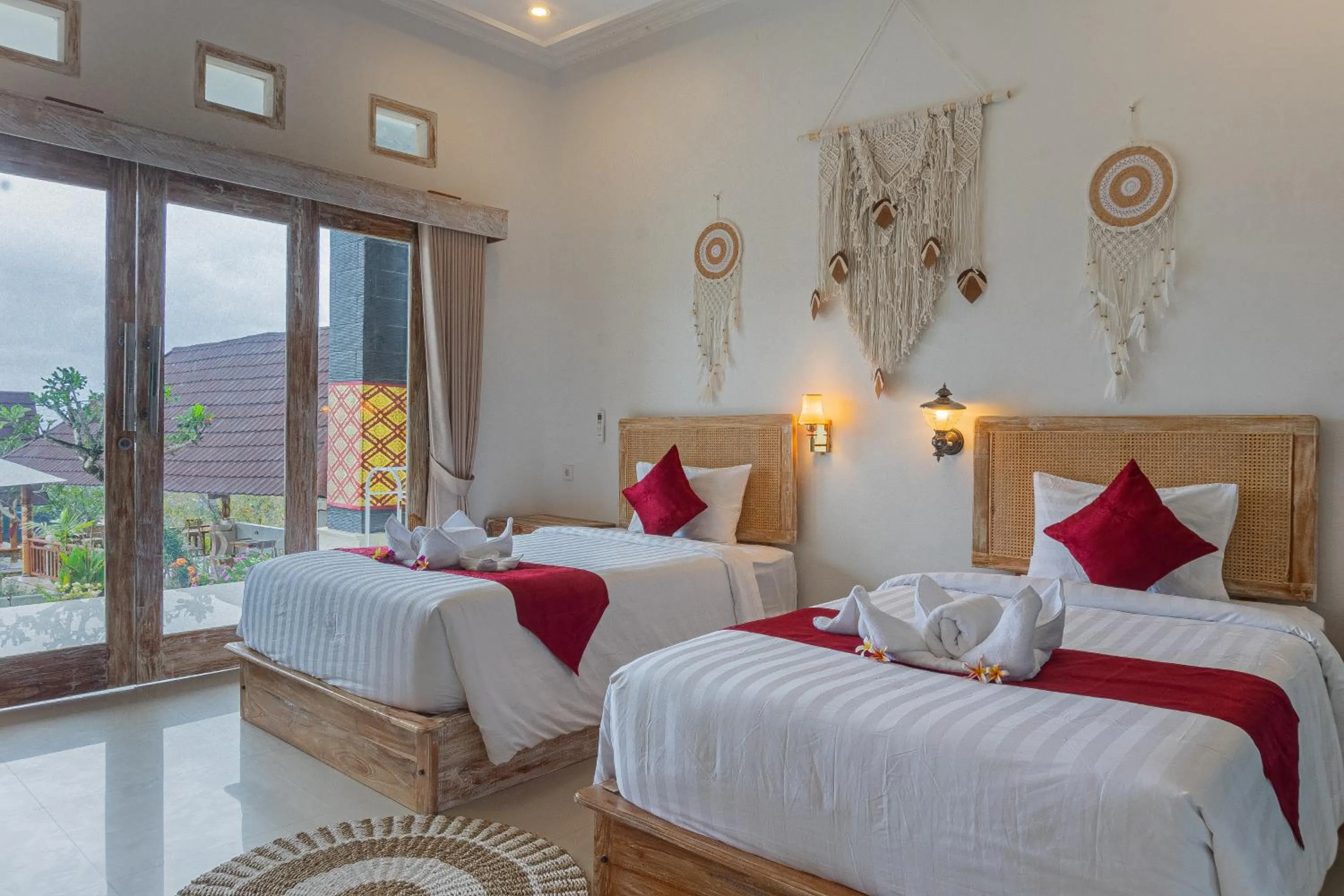 Bed in D'Arya Sea View