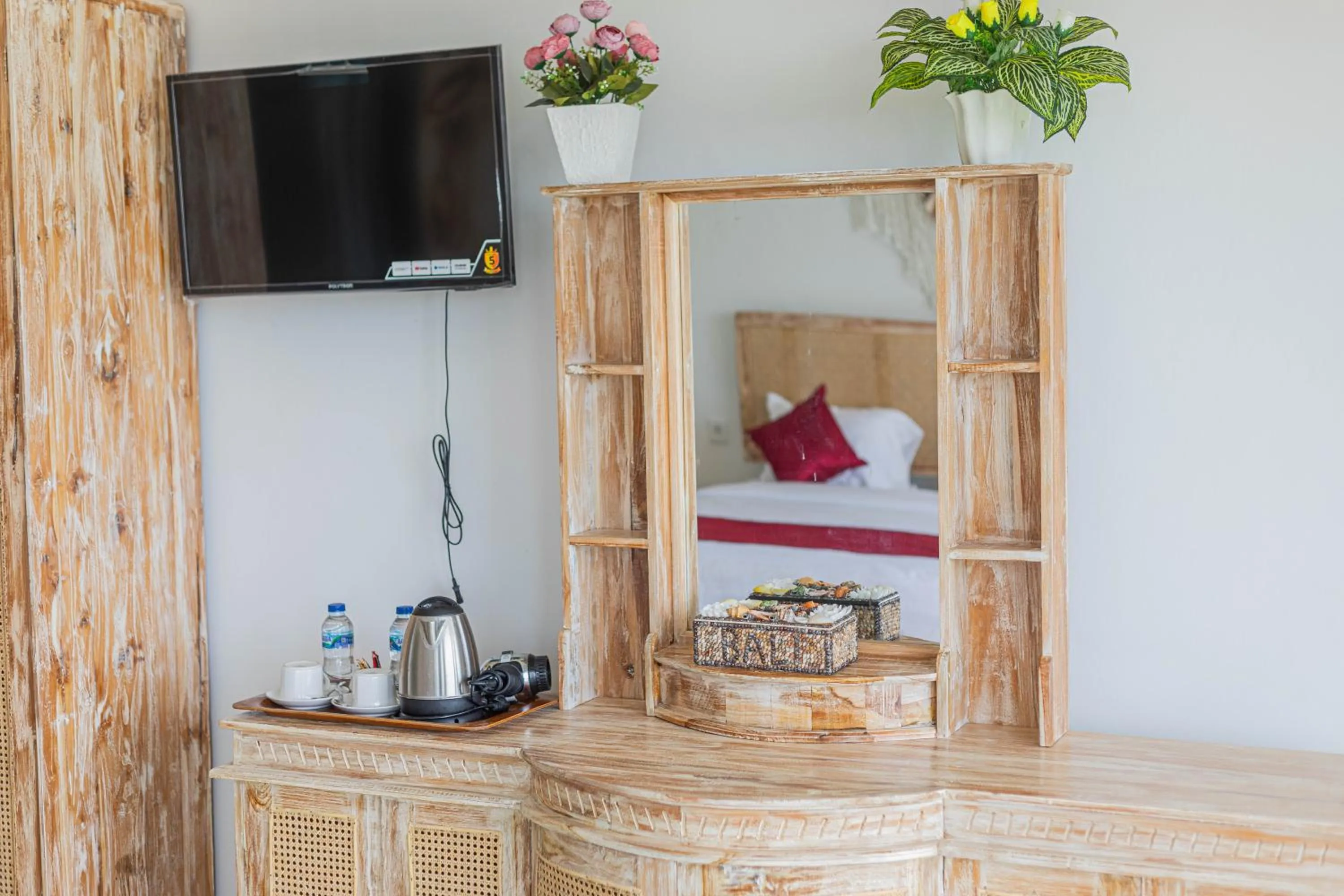 Bed in D'Arya Sea View