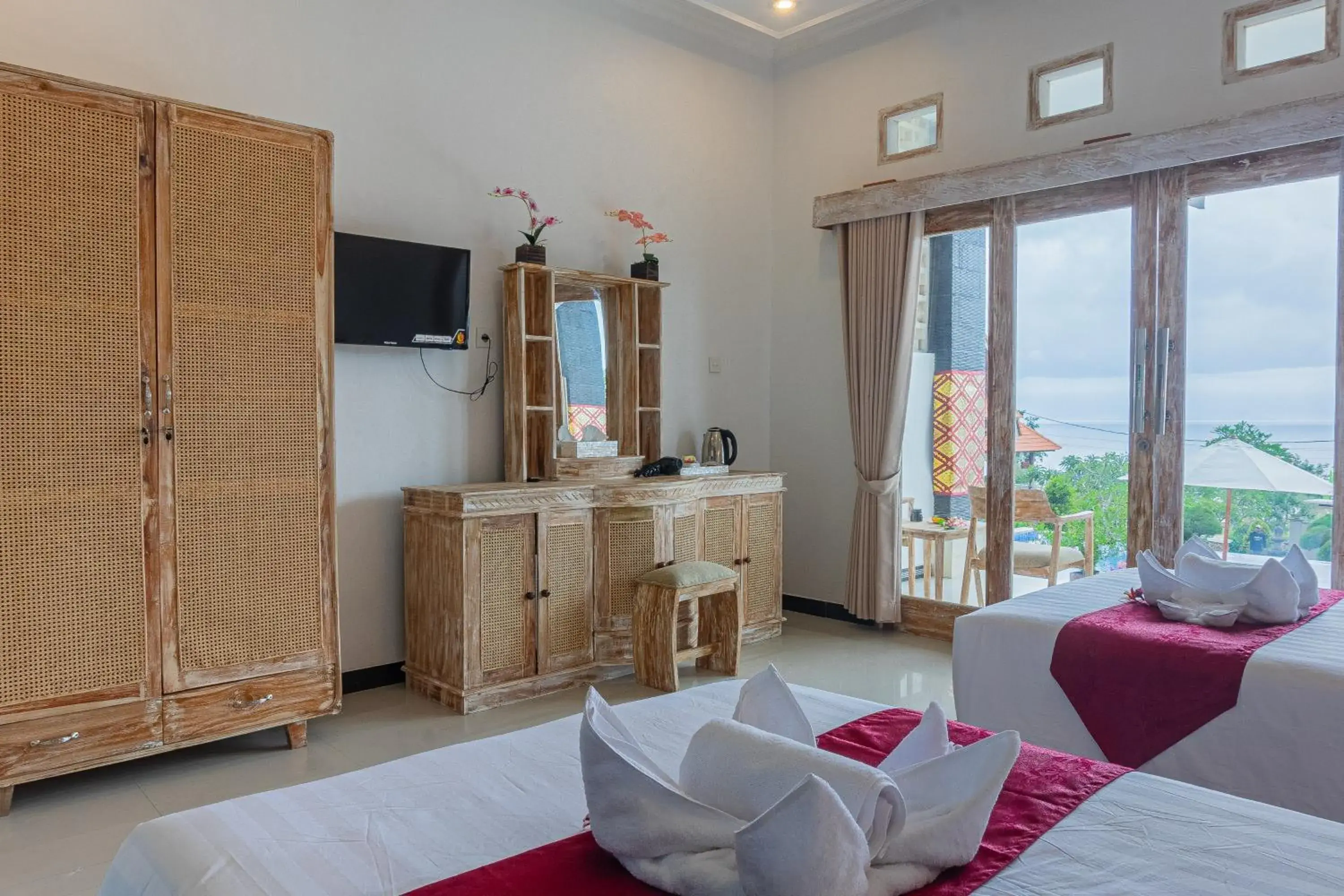 Bedroom, Bed in D'Arya Sea View Bedroom, Bed in D'Arya Sea View