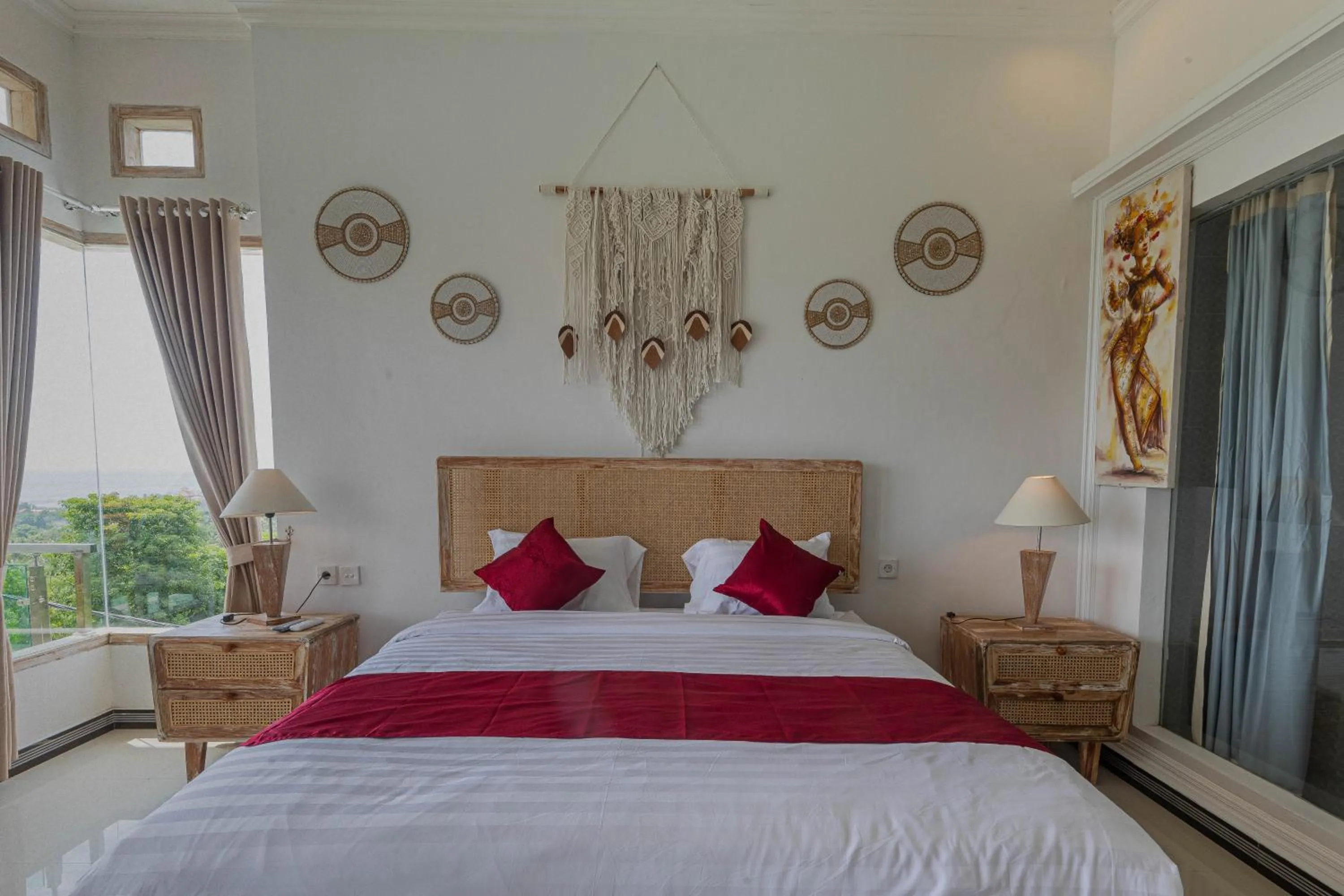 Bed in D'Arya Sea View