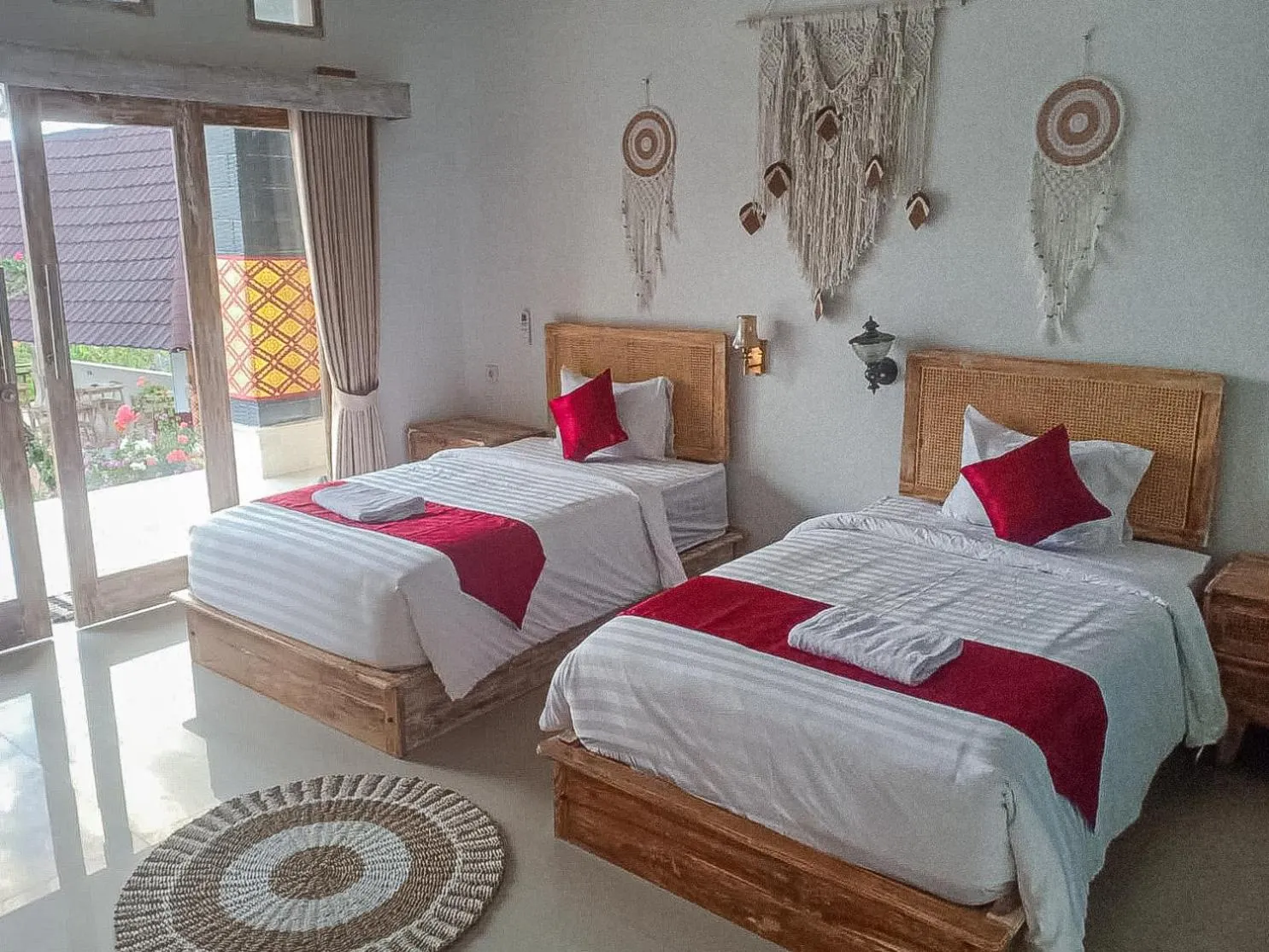 Bed in D'Arya Sea View