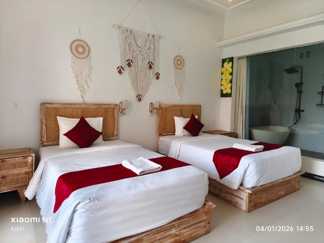 Bed in Darya Ocean Resort