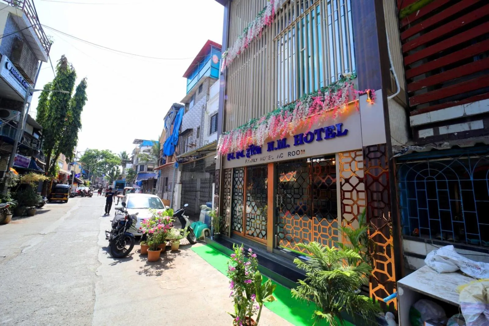 Property building in N.M. Hotel