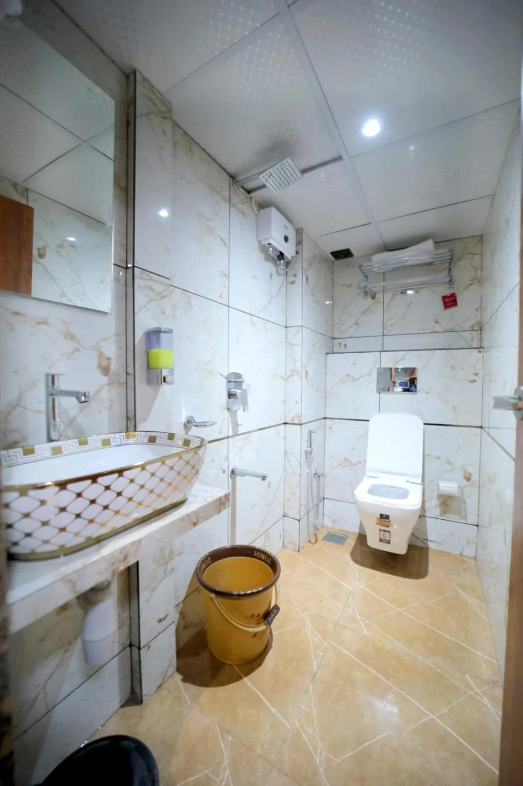 Bathroom in N.M. Hotel