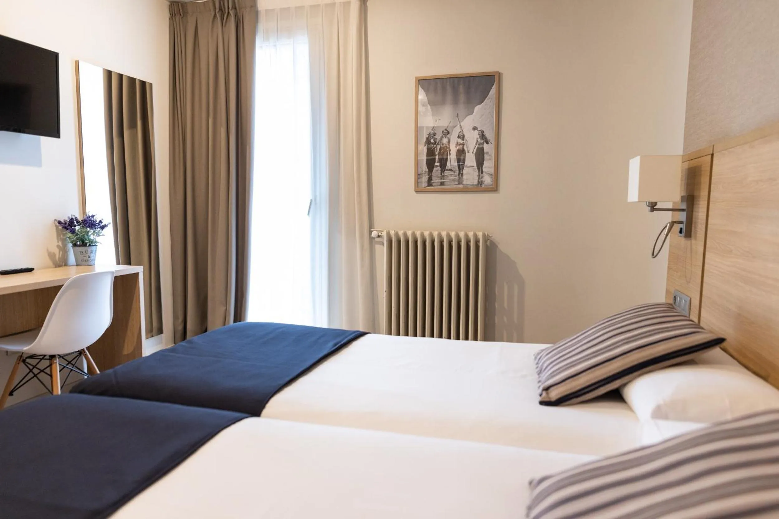 Bed in Hotel Terminus