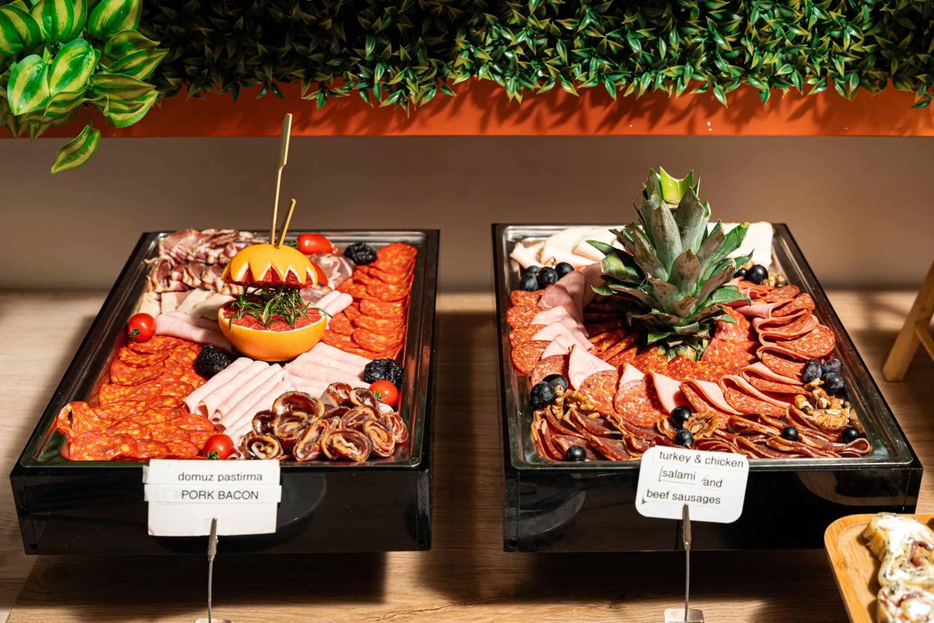 Buffet breakfast in Invictus Hotel