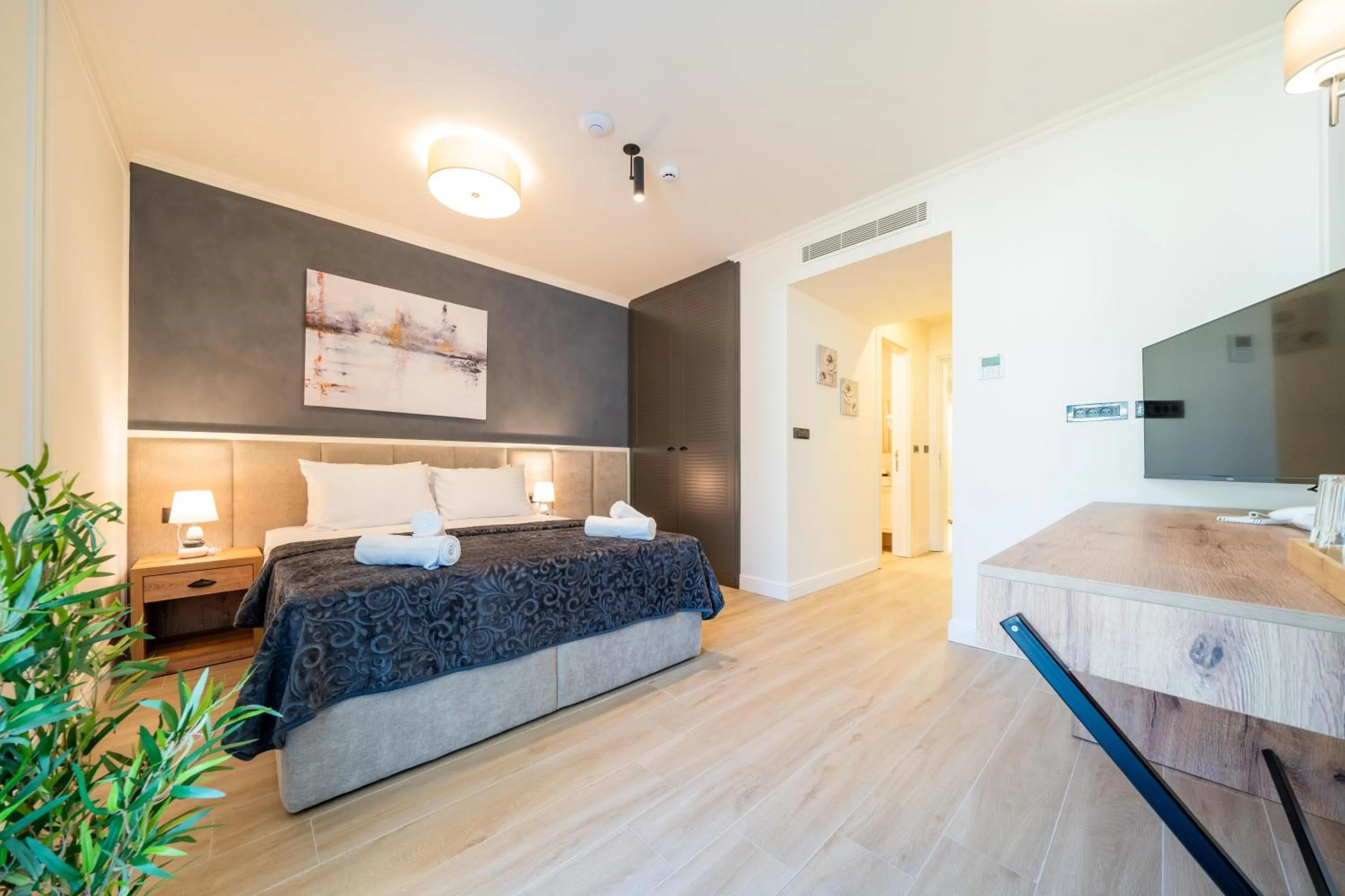 Bed in Invictus Hotel