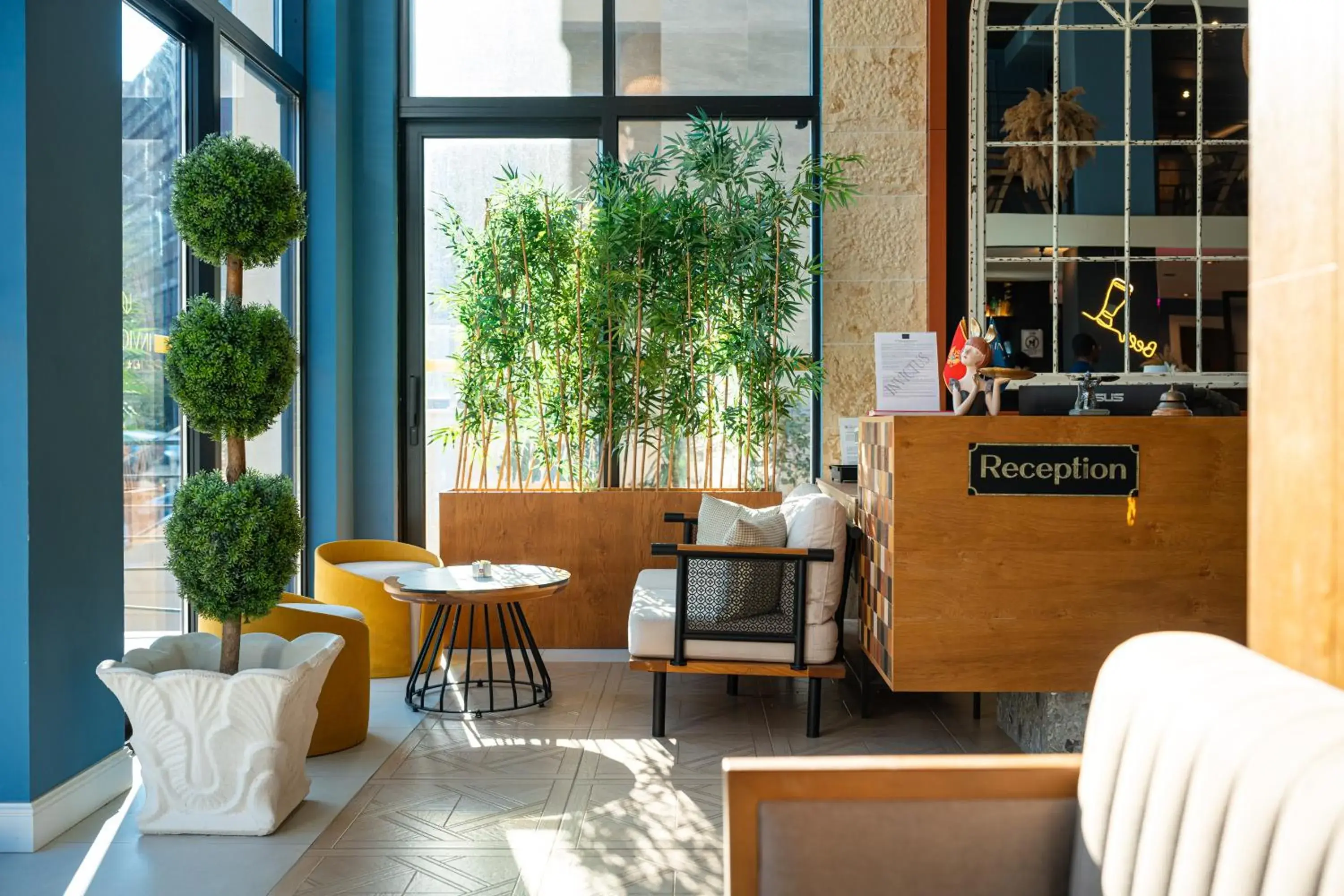 Lobby or reception in Invictus Hotel Lobby or reception in Invictus Hotel