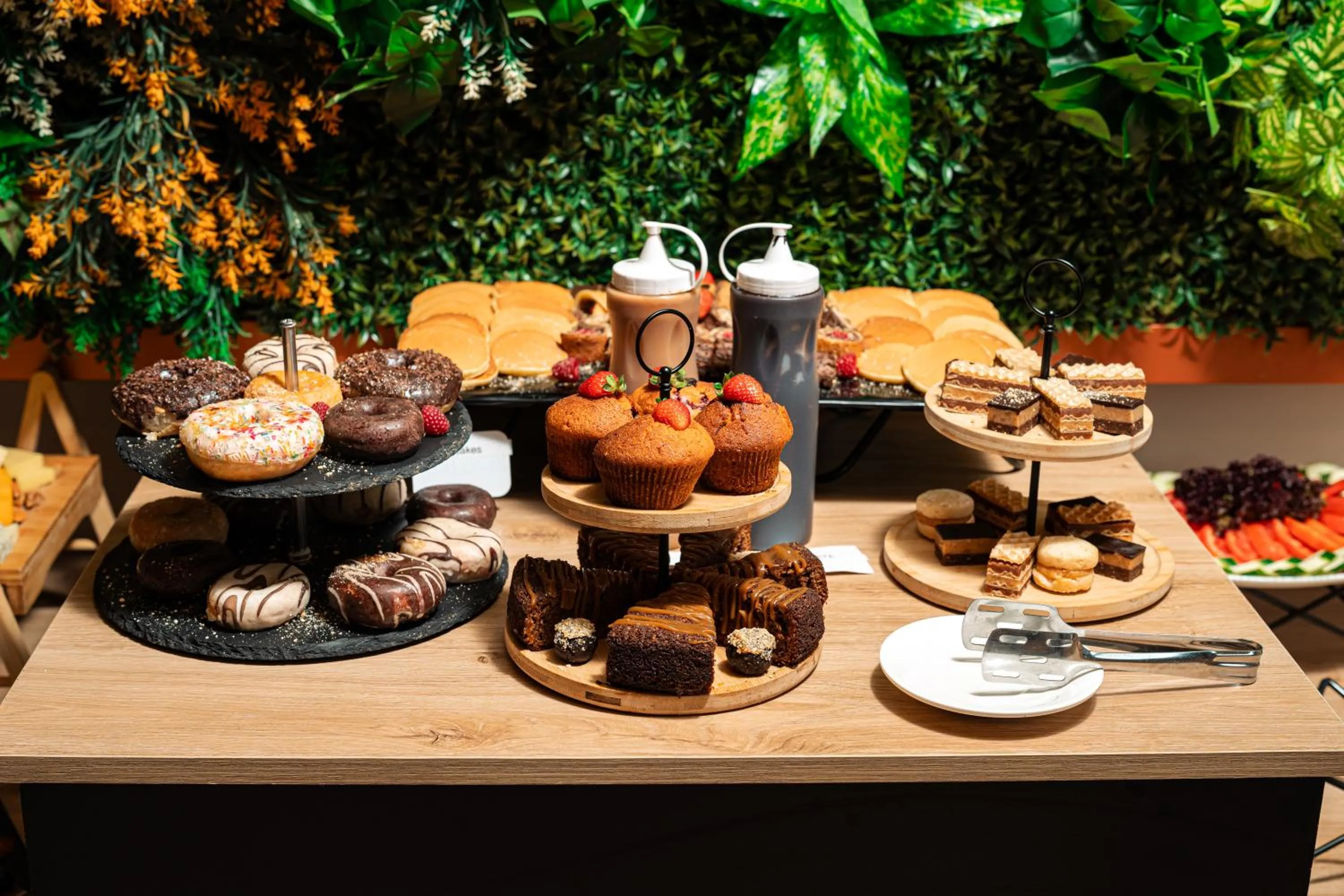 Buffet breakfast in Invictus Hotel