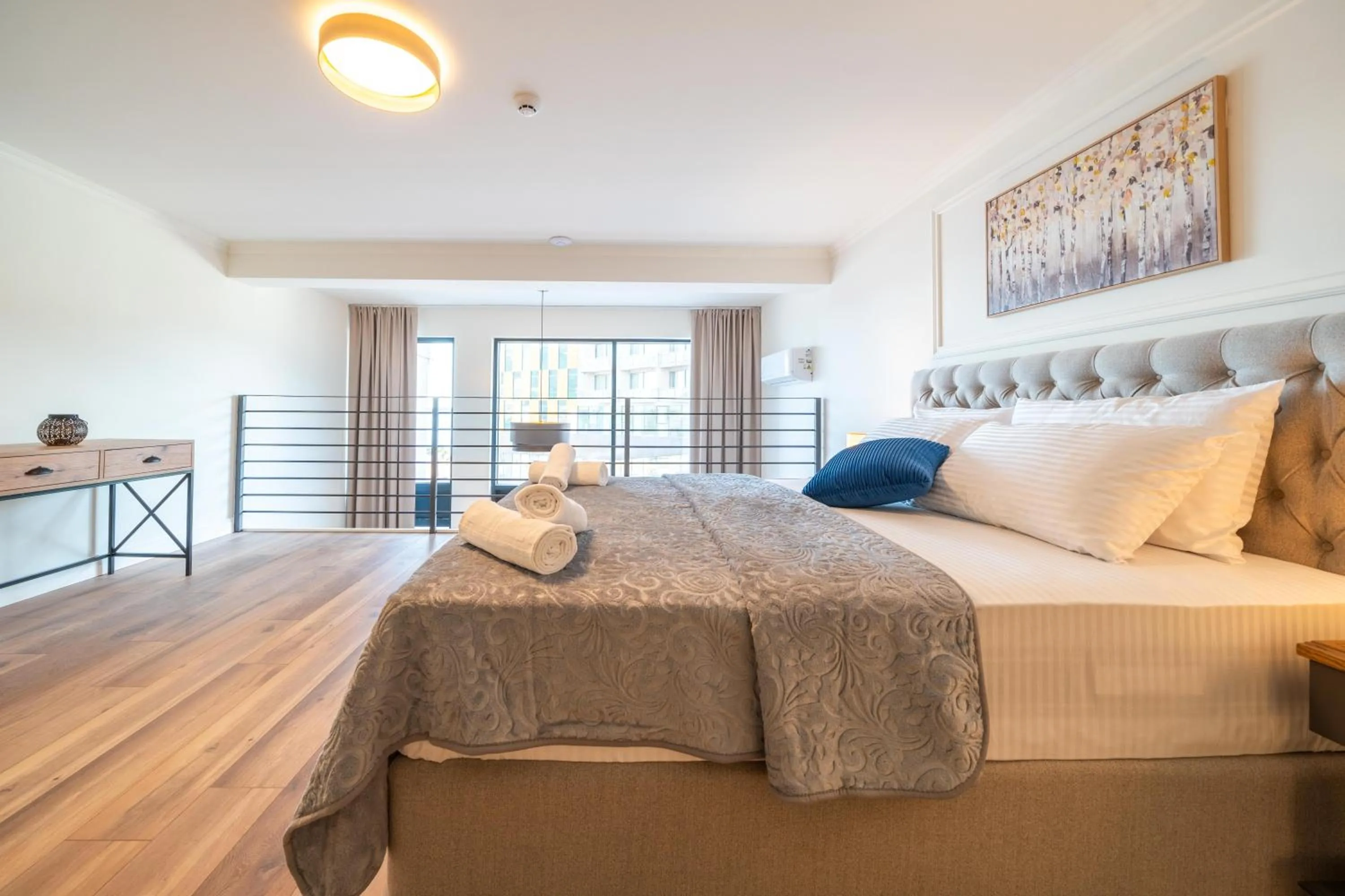 Bed in Invictus Hotel