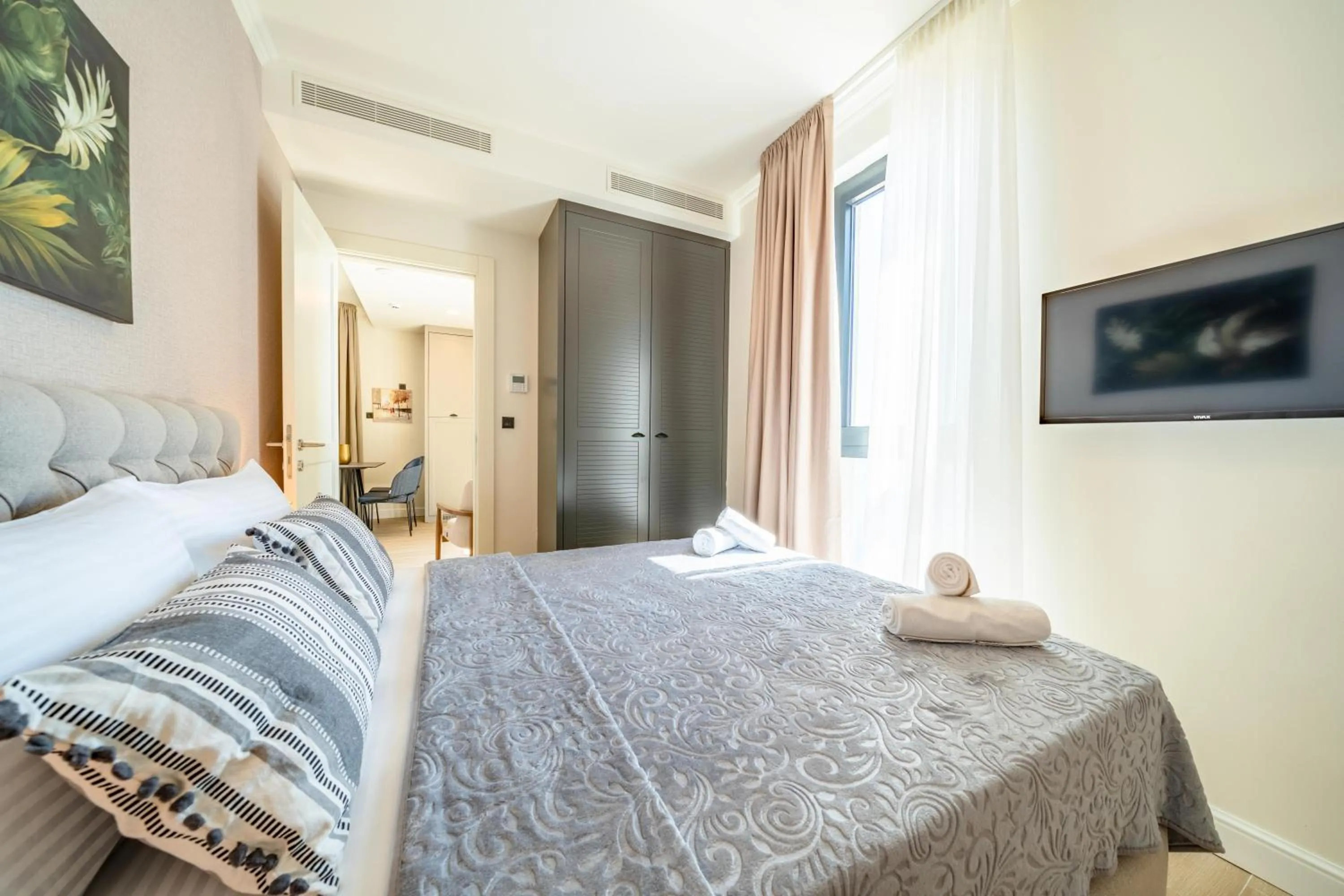 Bed in Invictus Hotel