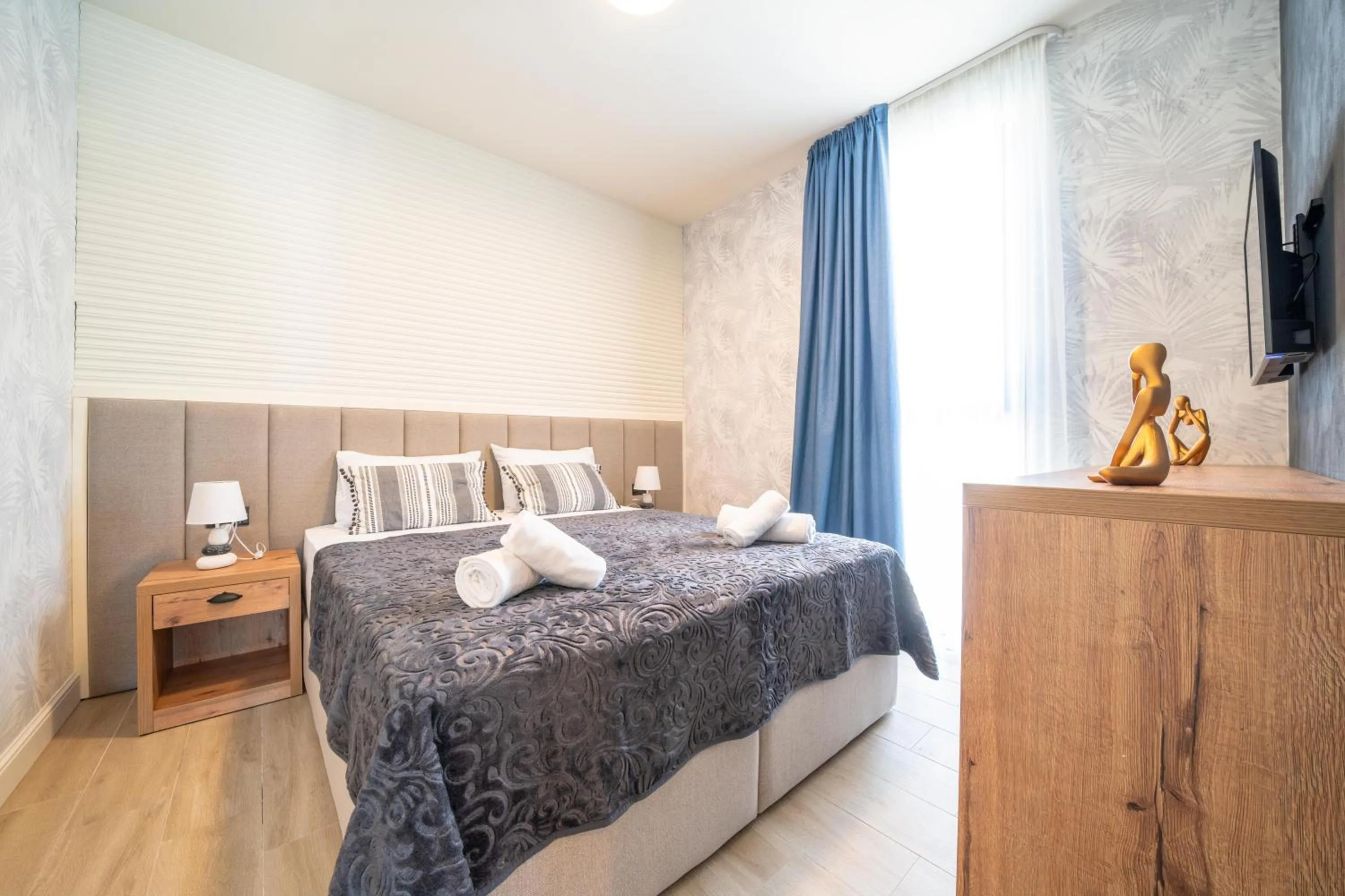 Bed in Invictus Hotel