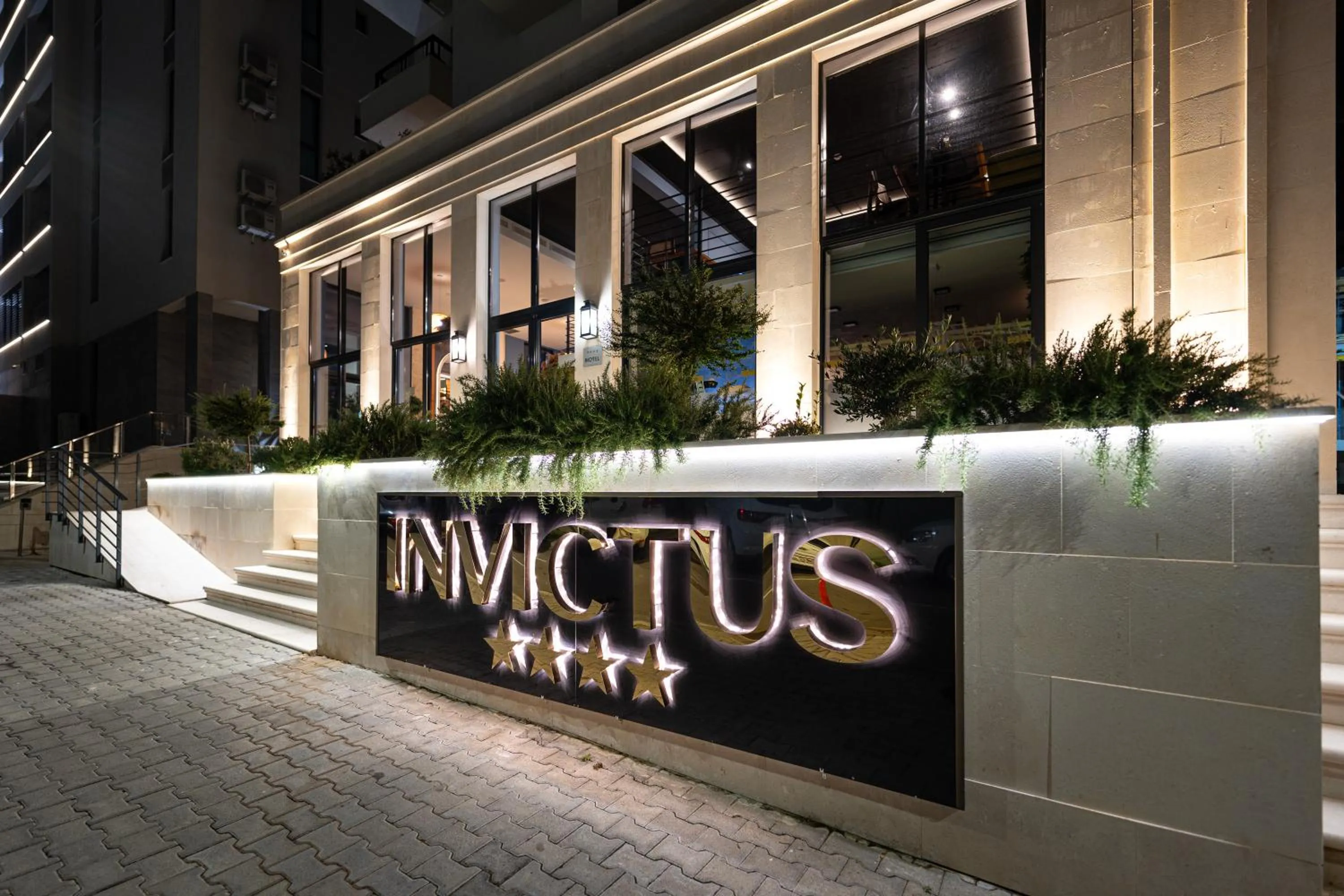 Property building in Invictus Hotel