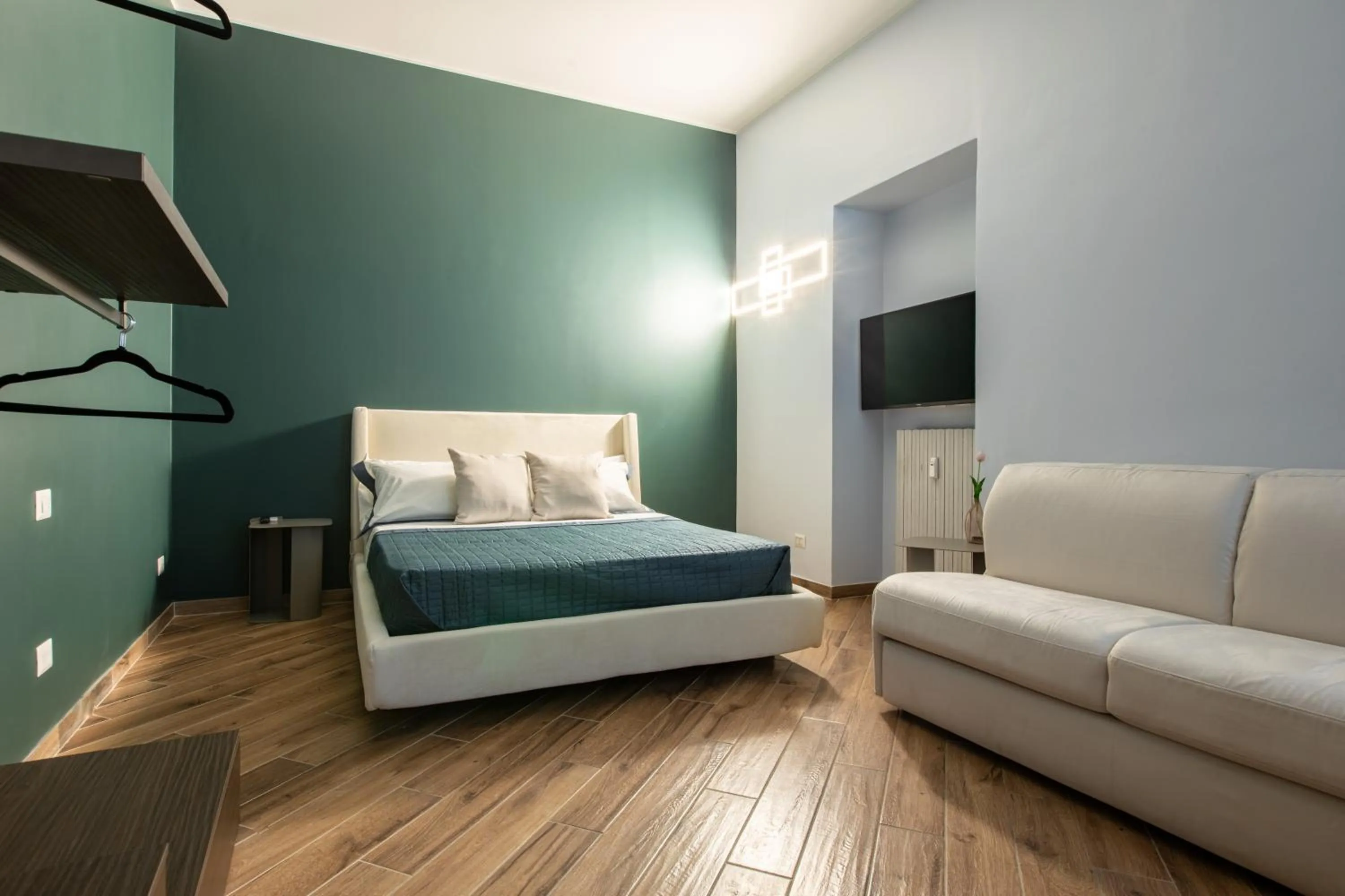 View (from property/room), Bed in the dream suites